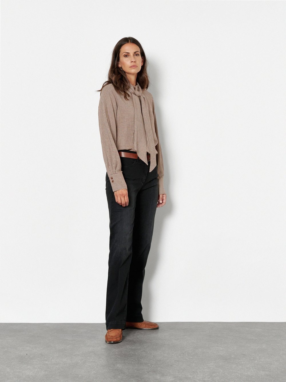 TONI Weite Jeans »Jenny Wide« mit sportivem Bund