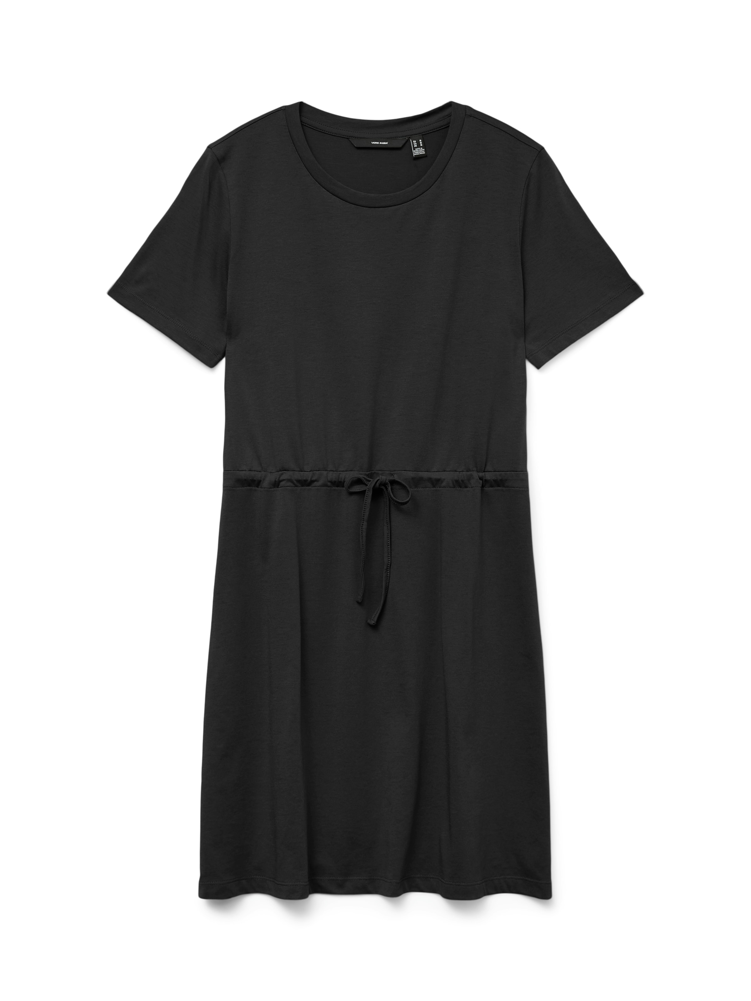 Vero Moda Shirtkleid »VMLUNA SS SHORT STRING DRESS JRS NOOS«