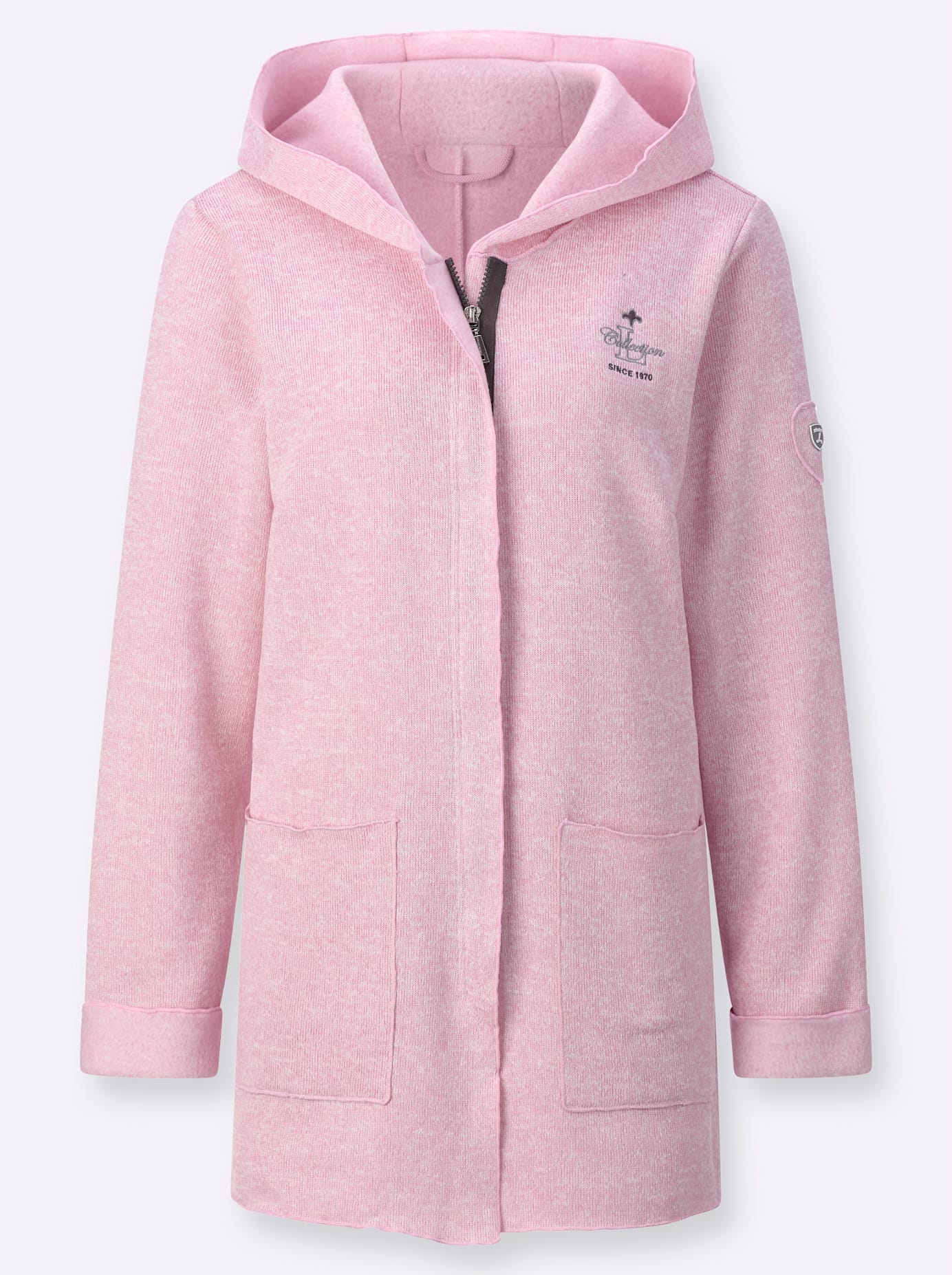 Casual Looks Strickfleecejacke