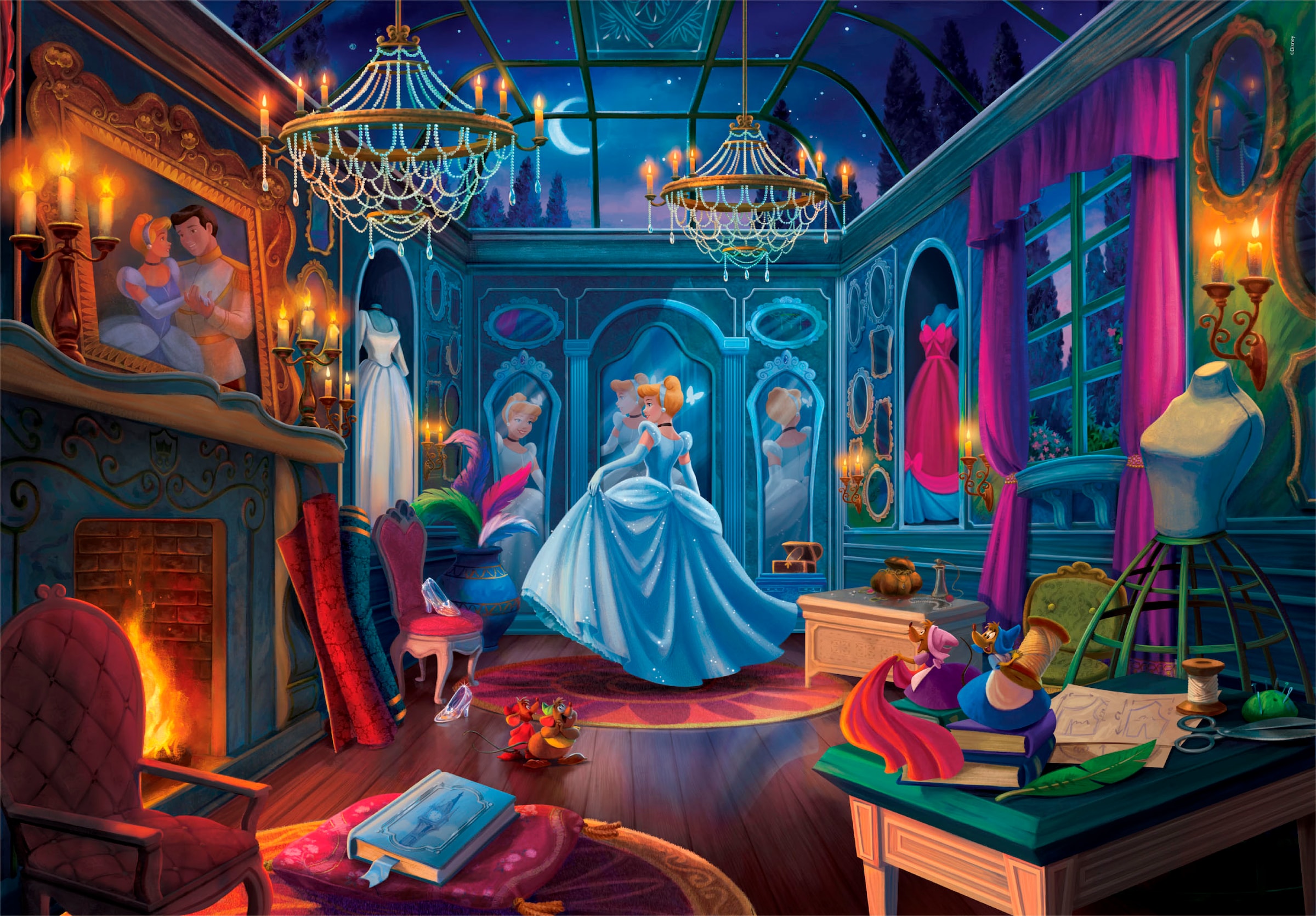 Clementoni® Puzzle »High Quality Disney Ever After Collection Cinderella« Made in Europe