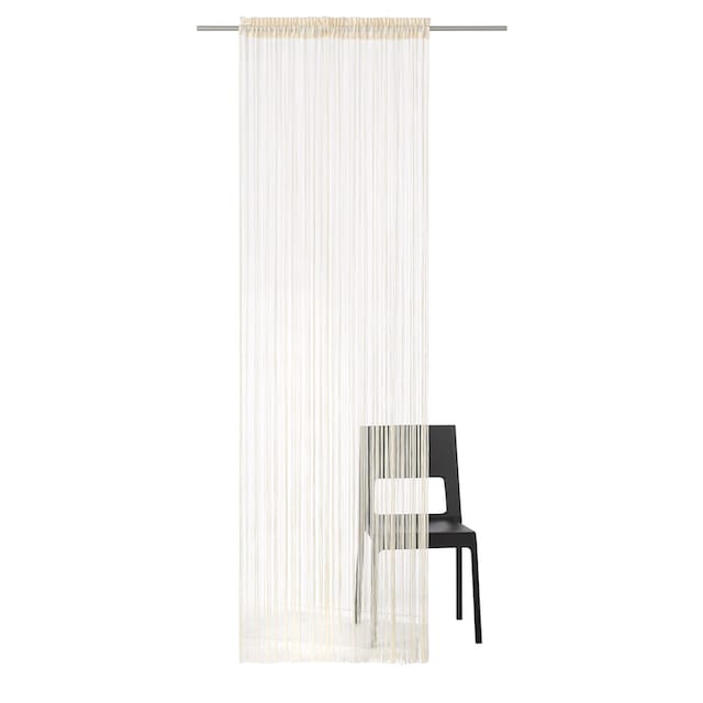 my home Fadenvorhang »Fao-Uni«, (1 St.), Kräuselband, multifunktional,  transparent, Polyester, pflegeleicht online kaufen