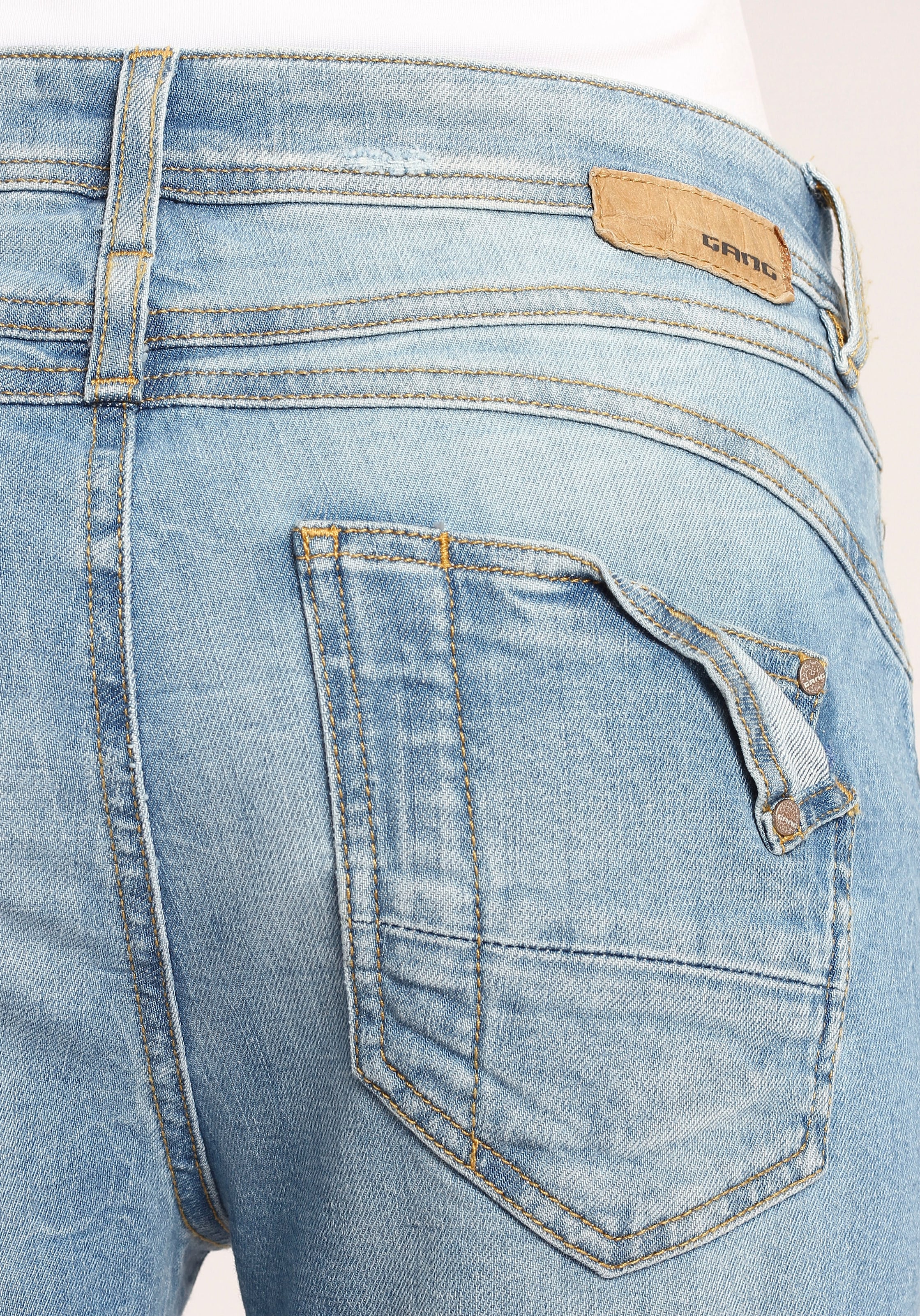 GANG Relax-fit-Jeans »94AMELIE CROPPED«, mit verkürzter Beinlänge