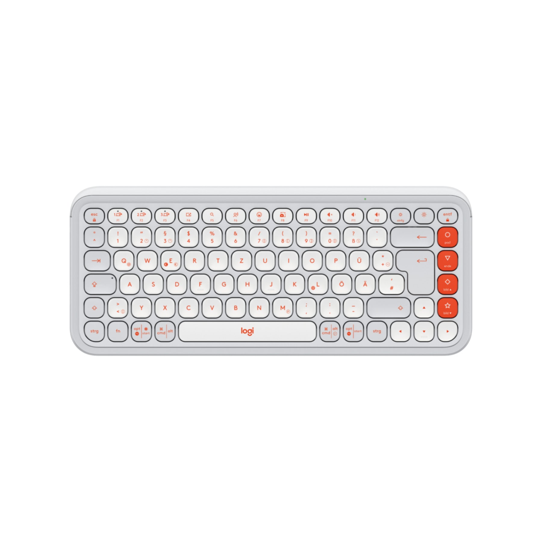 Logitech Tastatur »POP ICON KEYS«, (Fn-Tasten)