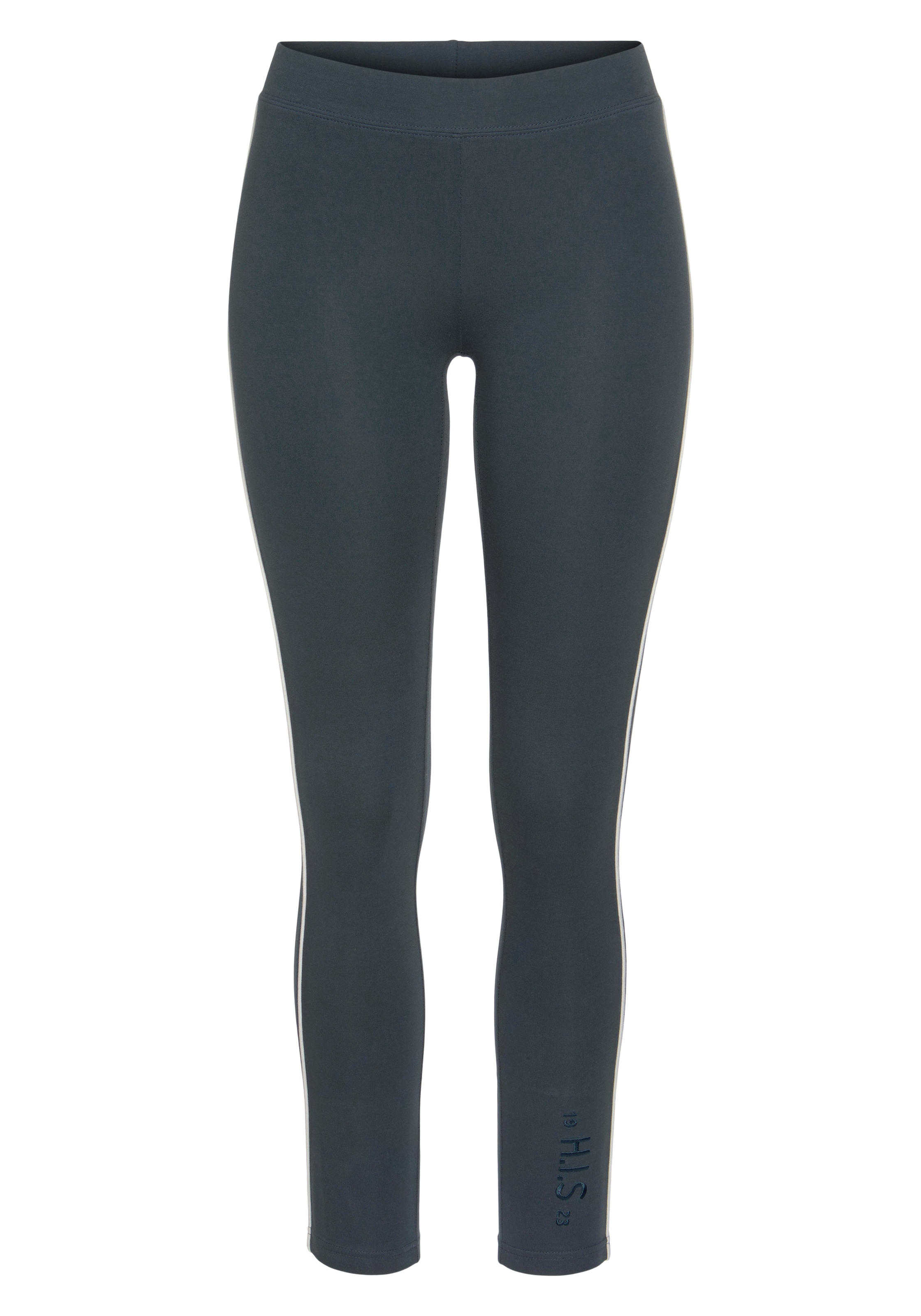 H.I.S Leggings, mit weißer Kontrastpaspel, Loungewear