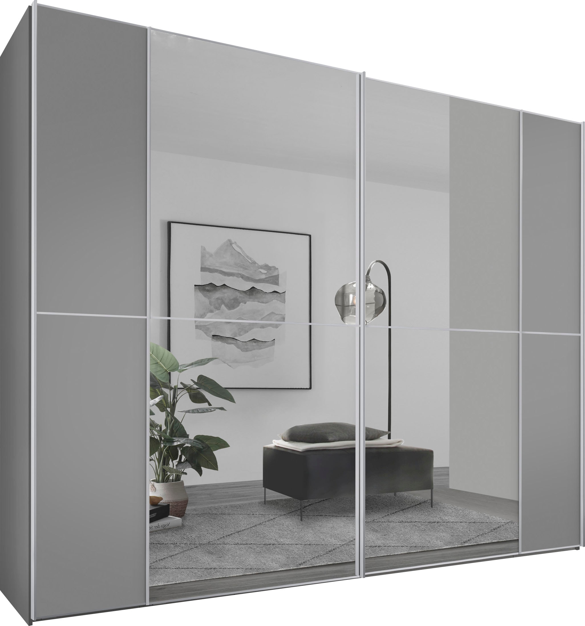 STAUD Schwebetürenschrank »Sonett 220, Made in Germany« mit vier verschiedenen Ausstattungsvarianten