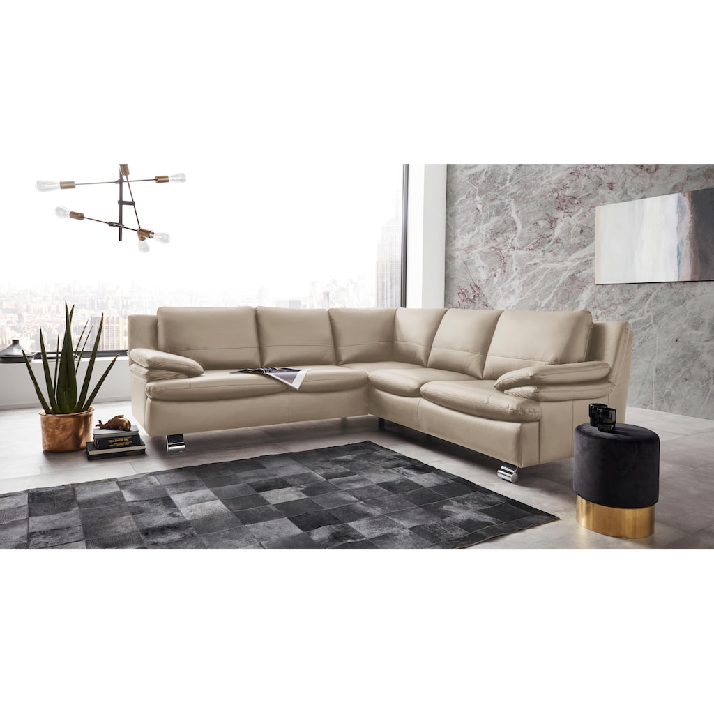PLACES OF STYLE Ecksofa »Drover L-Form«