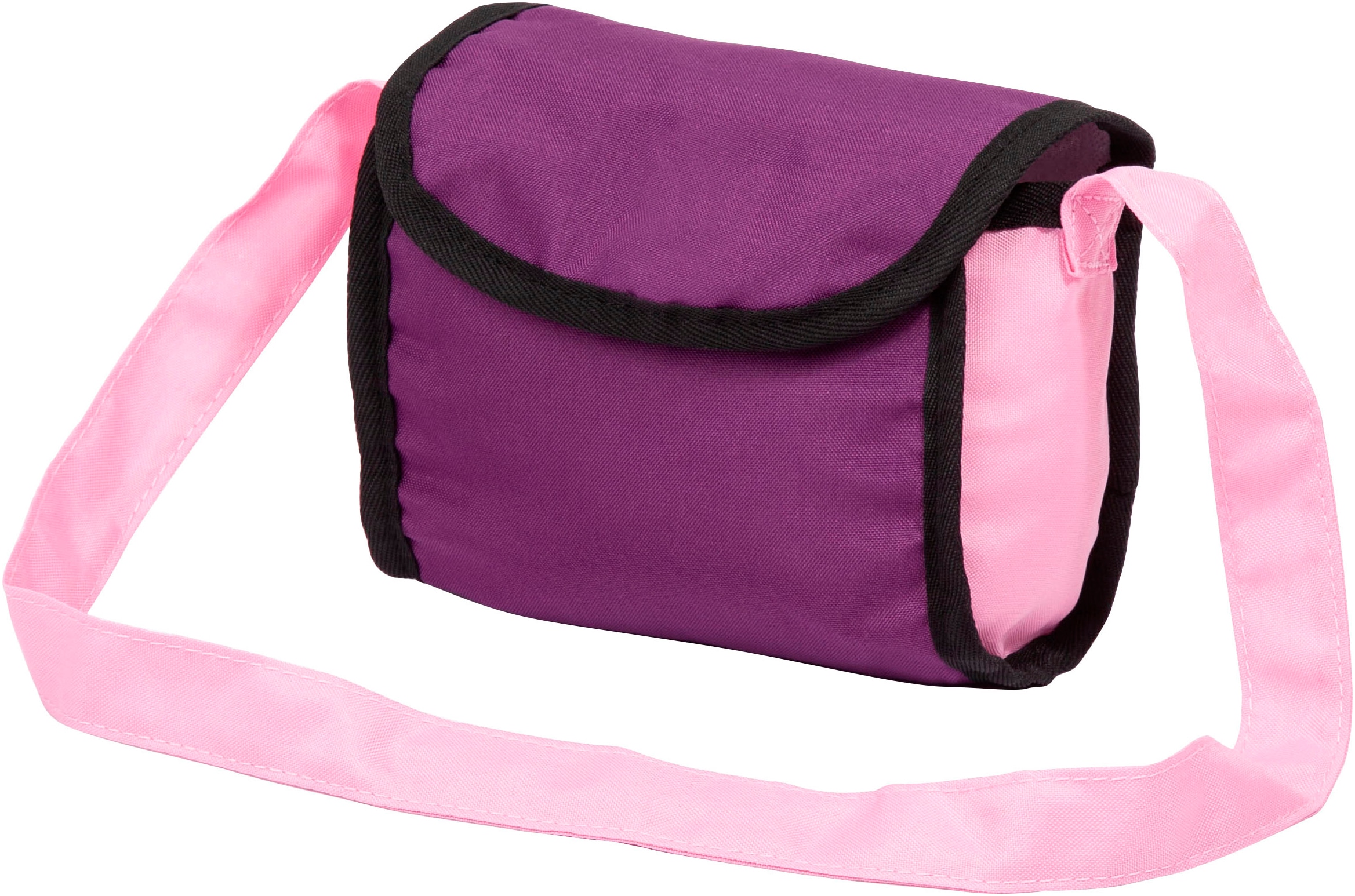 Bayer Puppenwagen »Trendy«, (3 tlg.), inklusive Puppen-Reisebett und Umhängetasche