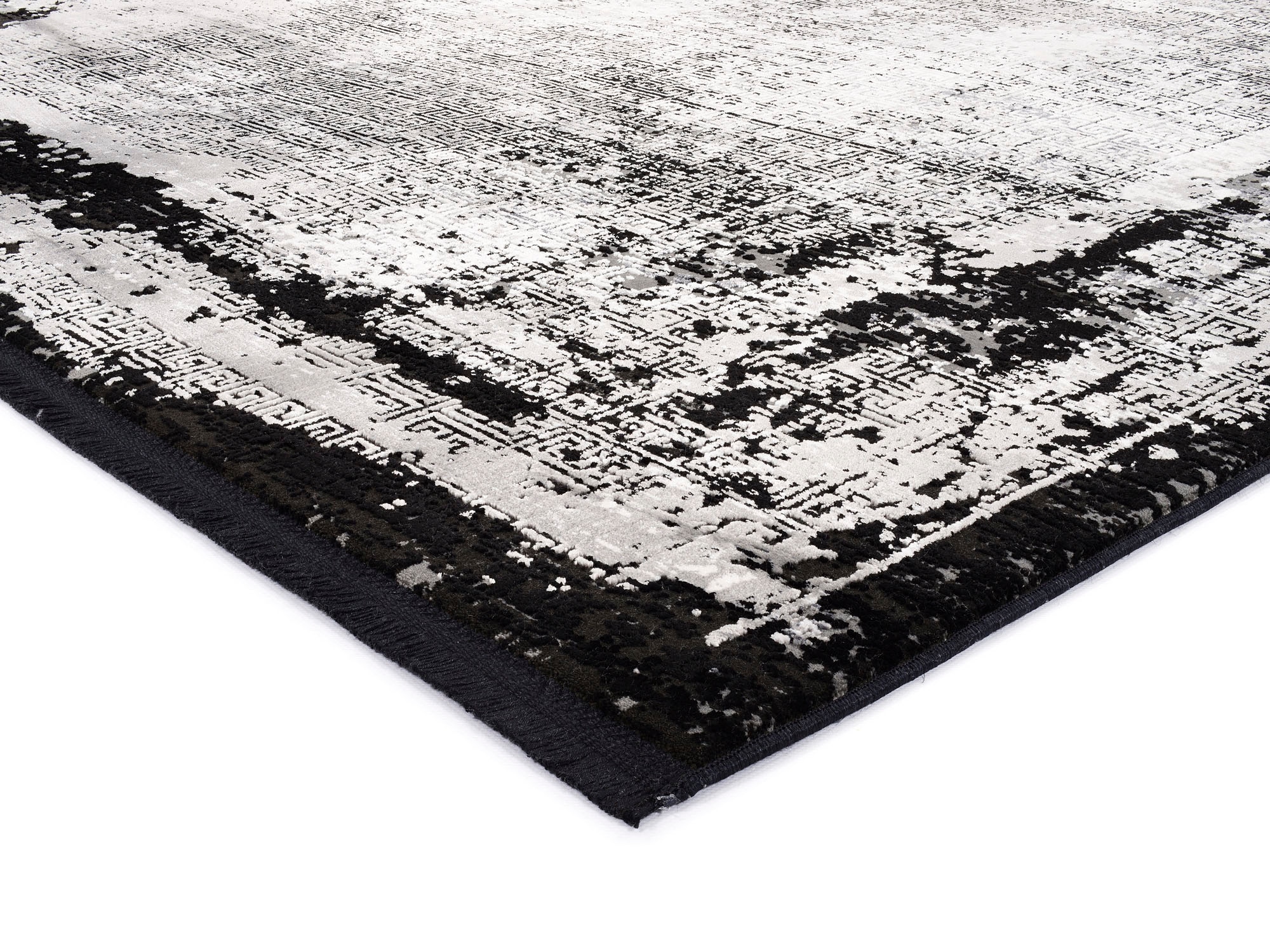 machalke® Teppich »frame« rechteckig 8 mm Höhe Design Teppich, Vintage Optik, Wohnzimmer