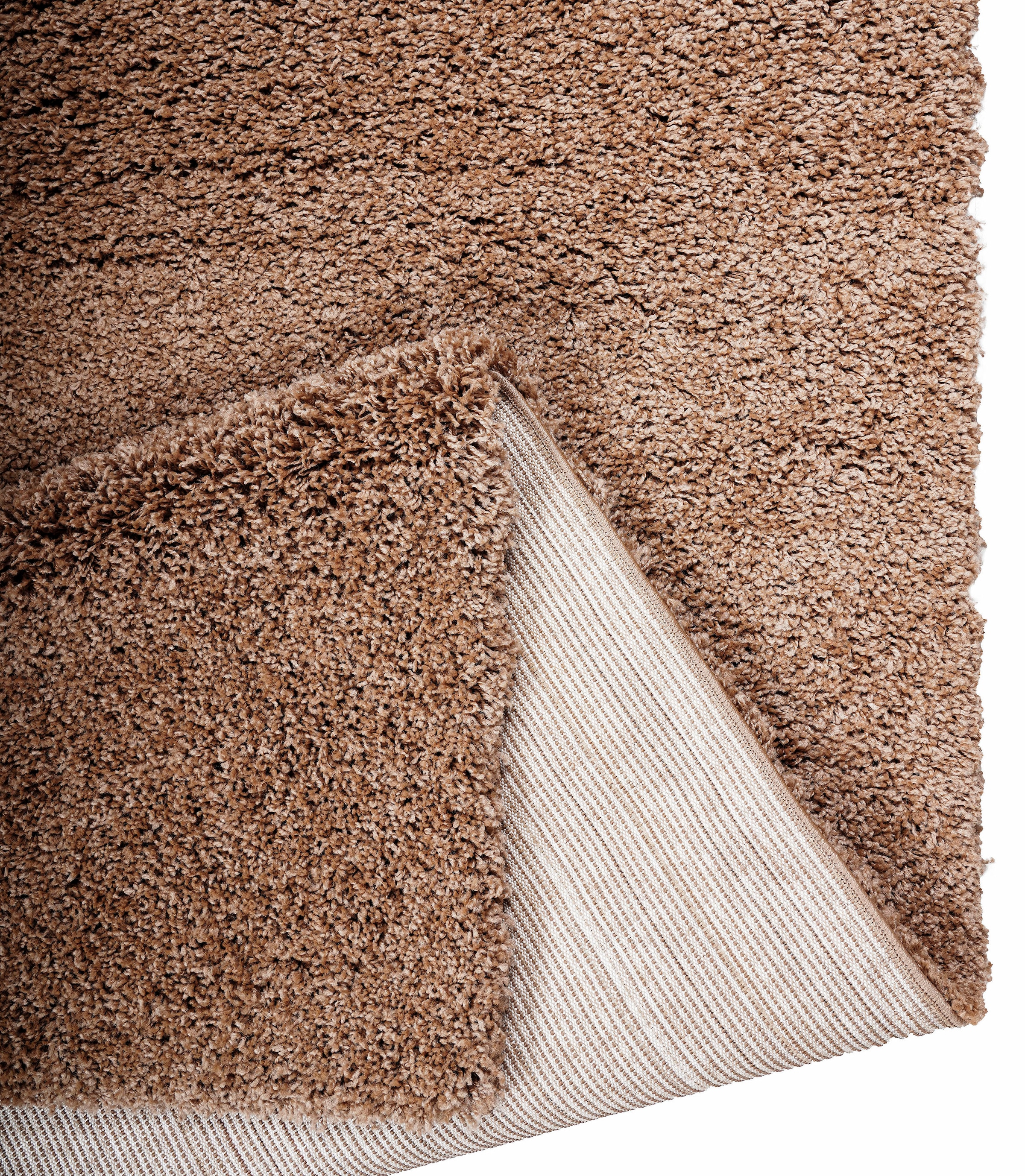 Home affaire Hochflor-Teppich »Viva«, rechteckig, 45 mm Höhe, Uni Farben, einfarbig, besonders weich und kuschelig