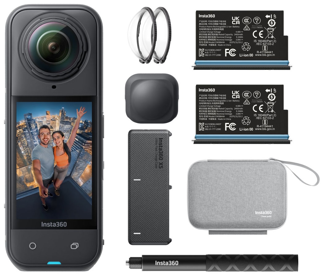 Insta360 Action Cam »X5 Essentials Bundle« 8K Bluetooth