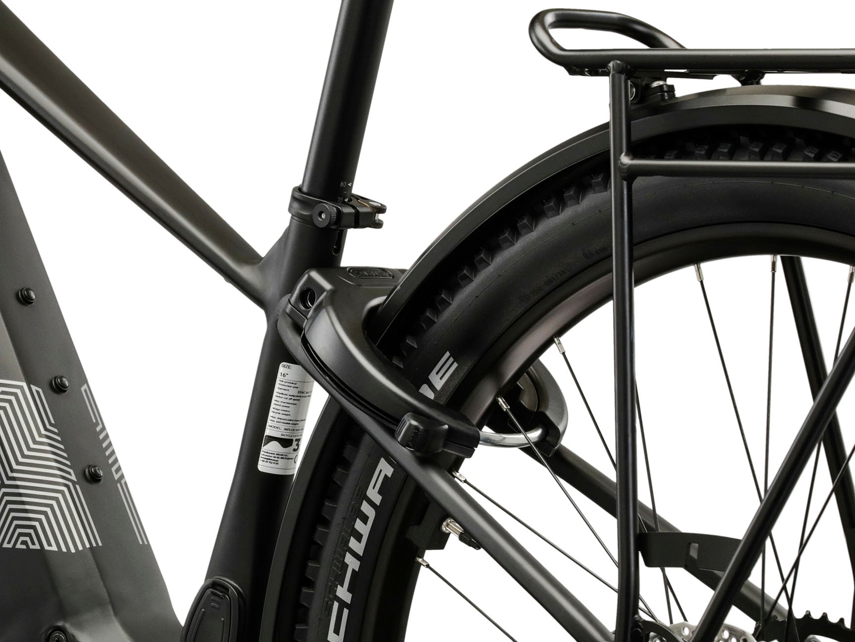 Kross »Influx Hybrid SUV 2.0 16,7Ah / 600 Wh 29 Zoll schwarz 9 Gänge 2026« 9 Gang Shimano CUES U4000 Schaltwerk Kettenschaltung Mittelmotor 250 W