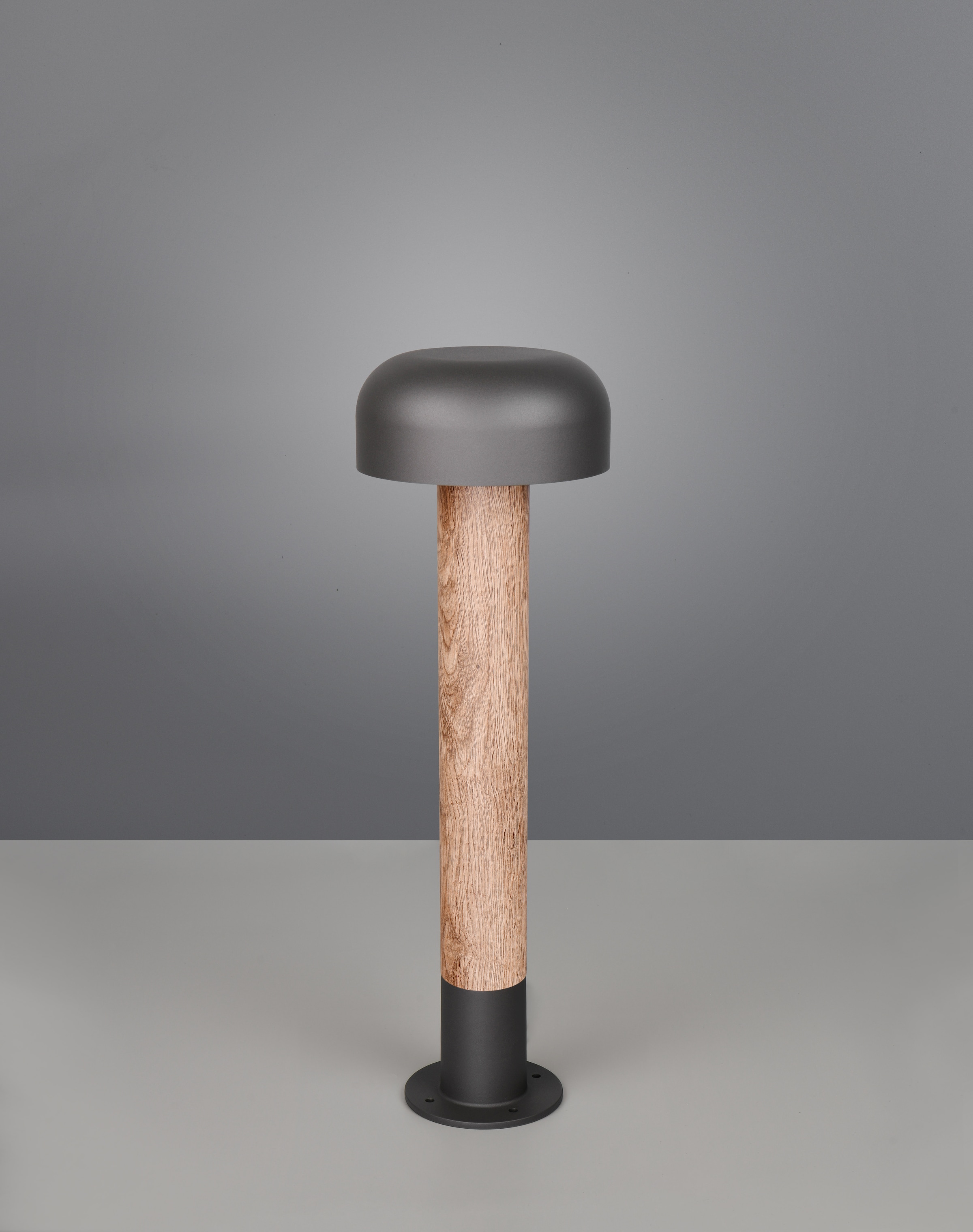 TRIO Leuchten Außen-Stehlampe »FRASER, Outdoor Stehleuchte Höhe 54cm, exkl 1x E27 max 10W, IP54« E27 1 Stk. warmweiß - kaltweiß Wegeleuchte Garten Terrasse, Ø 19cm Höhe 54cm, Leuchtmittel wechselbar