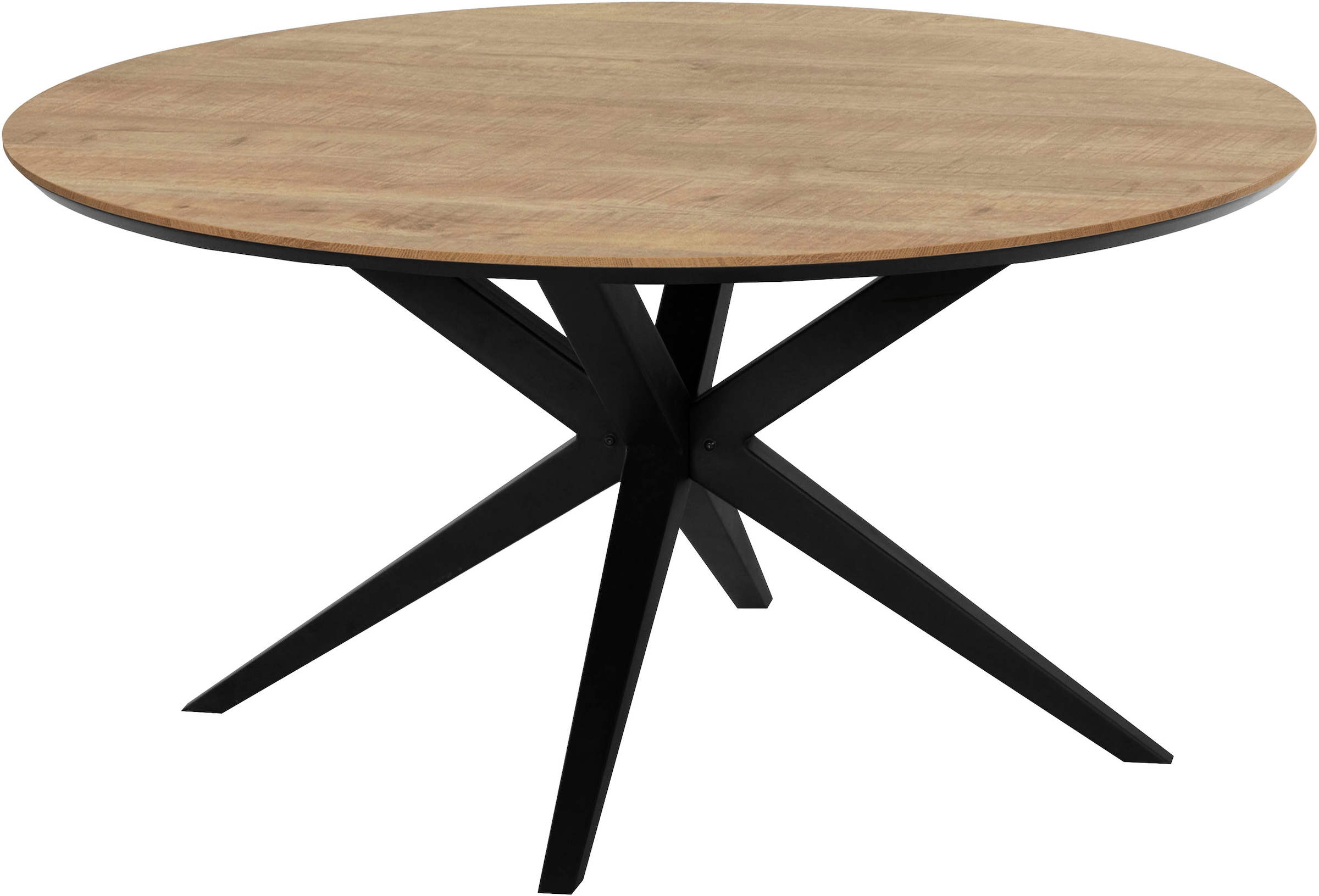 OMG Design Esstisch »Wellington« 1 Stk. tlg. Hochwertige Melamin-Tischplatte mit Metallgestell