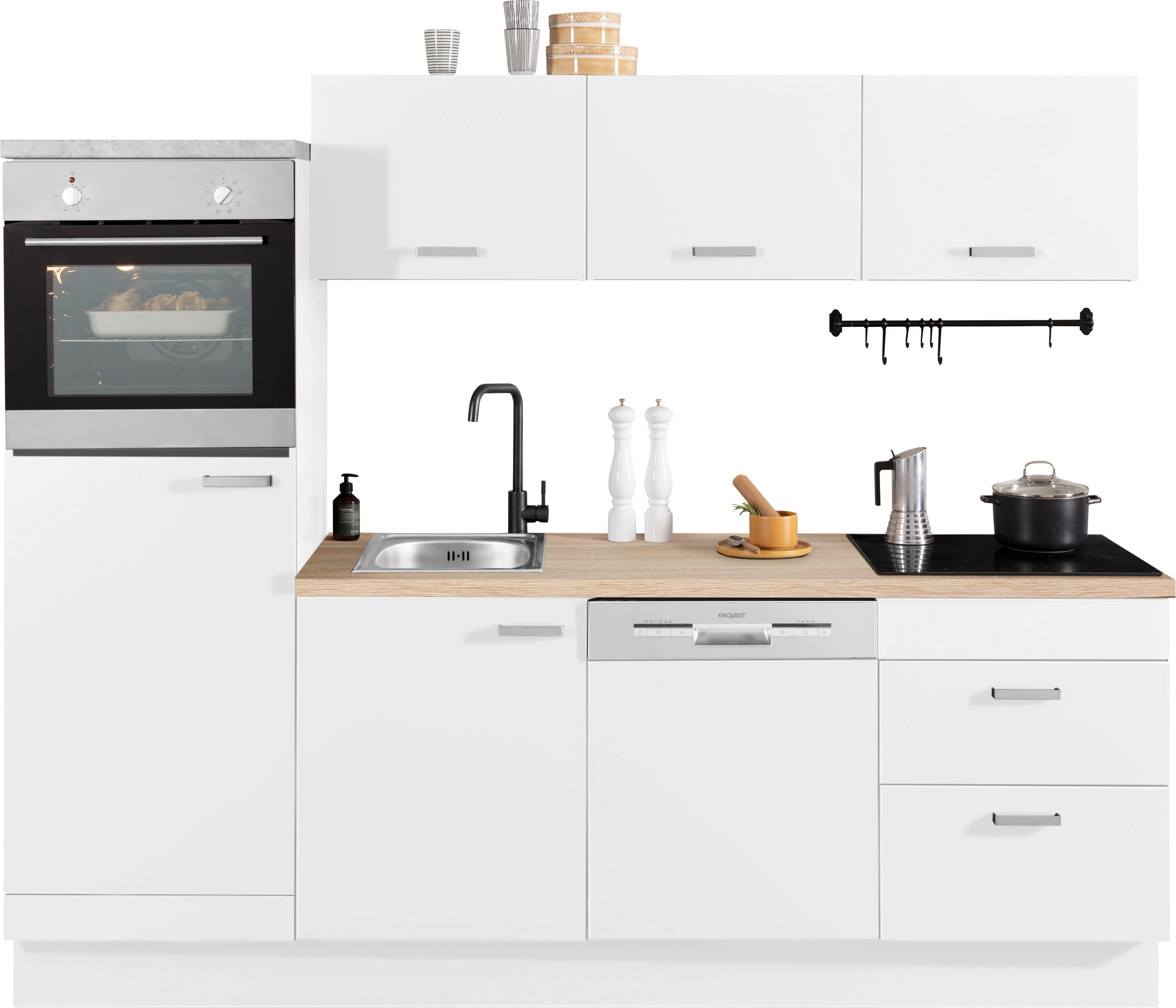OPTIFIT Küchenzeile »Parma«, mit cm E-Geräten, Breite 240 Raten kaufen auf