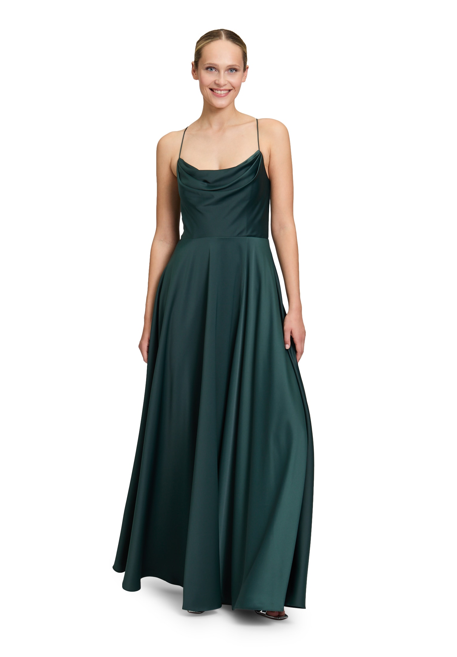 Vera Mont Abendkleid »Abendkleid mit Wasserfallausschnitt«