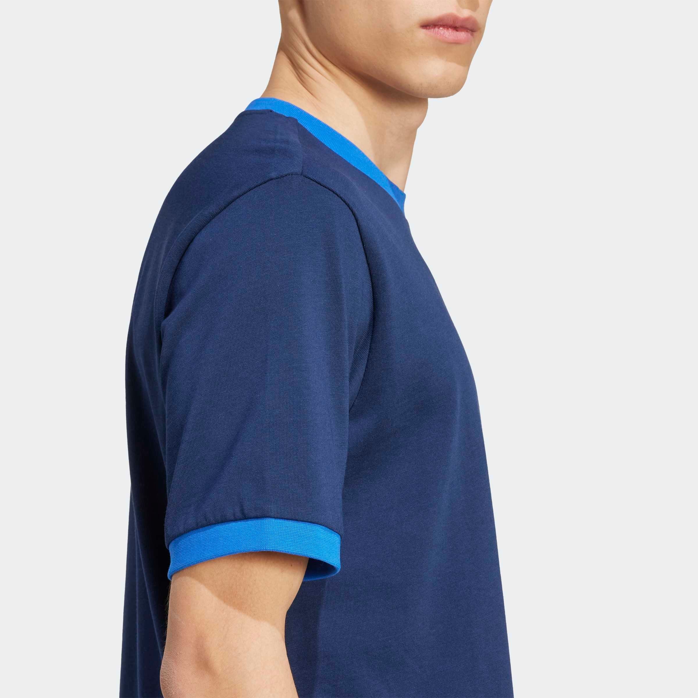 adidas Originals T-Shirt »CONTRAST« mit Kontrastkragen und Bündchen, für Erwachsene, aus Baumwolle