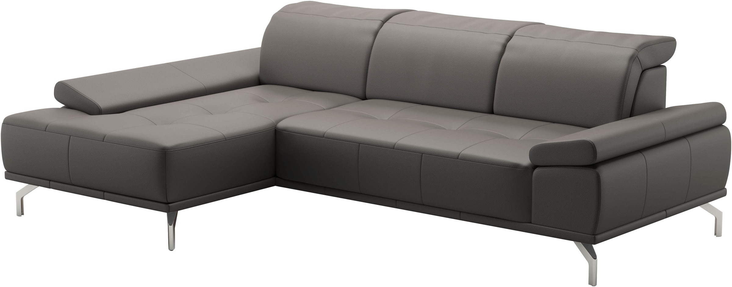 Places of Style Ecksofa »Caluna«, Inkl.Sitztiefenverstellung
