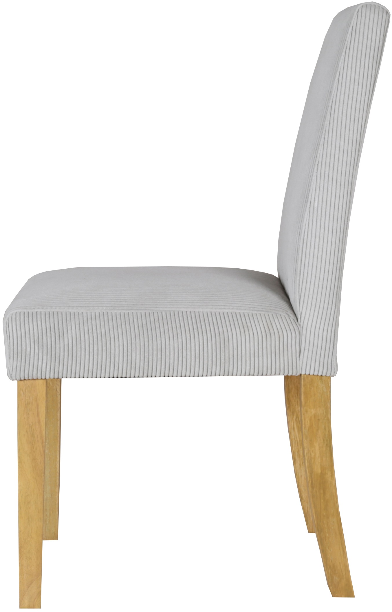 Home affaire Esszimmerstuhl »Winikon, TOPSELLER!«, (Set), 4 St., Cord, Massivholzgestell, moderner Cordbezug, bequem gepolstert