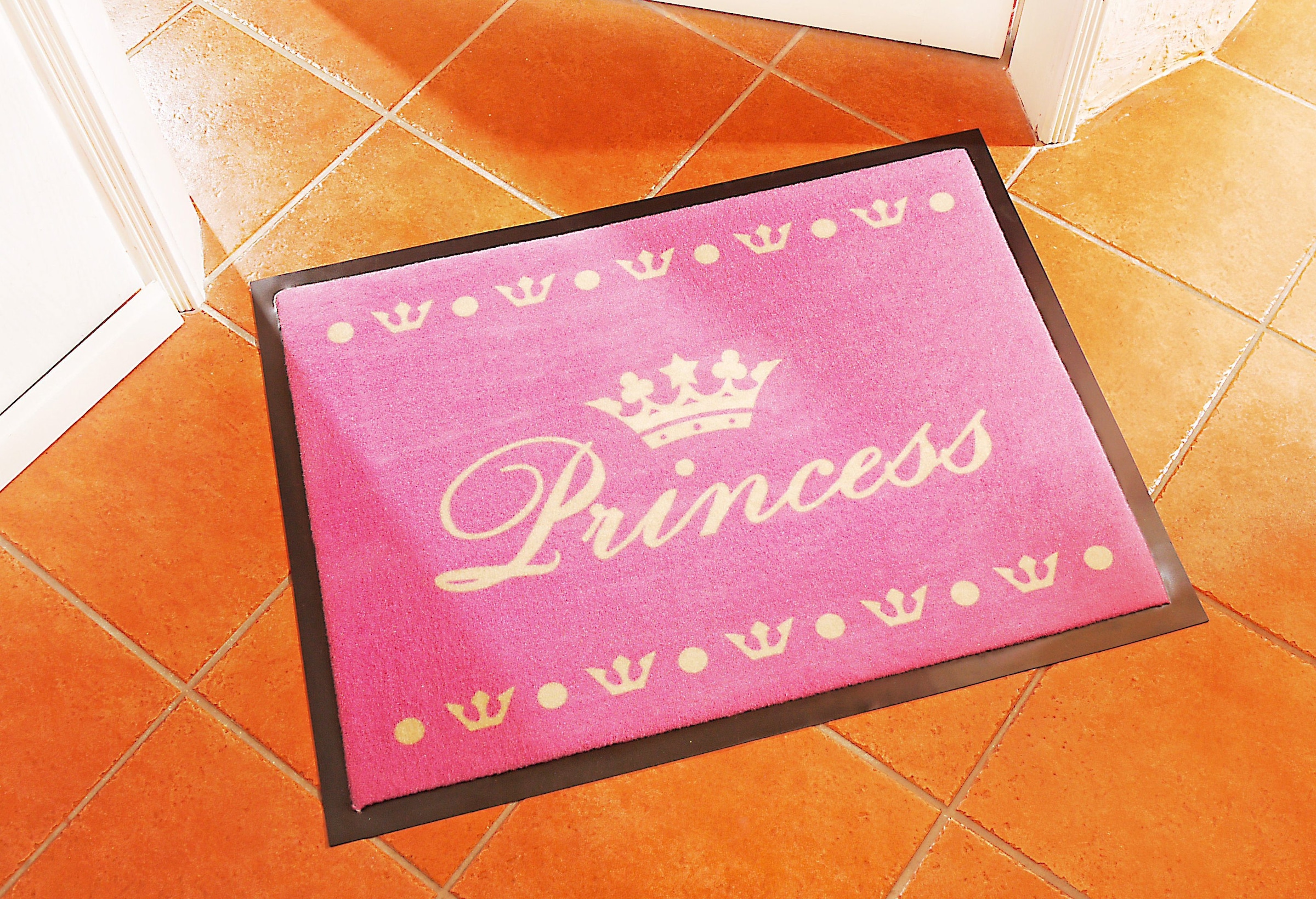 HANSE Home Fußmatte »Princess«, rechteckig, mit Spruch, Schrift, Robust,  Pflegeleicht, Rutschhemmend, Prinzessin online kaufen