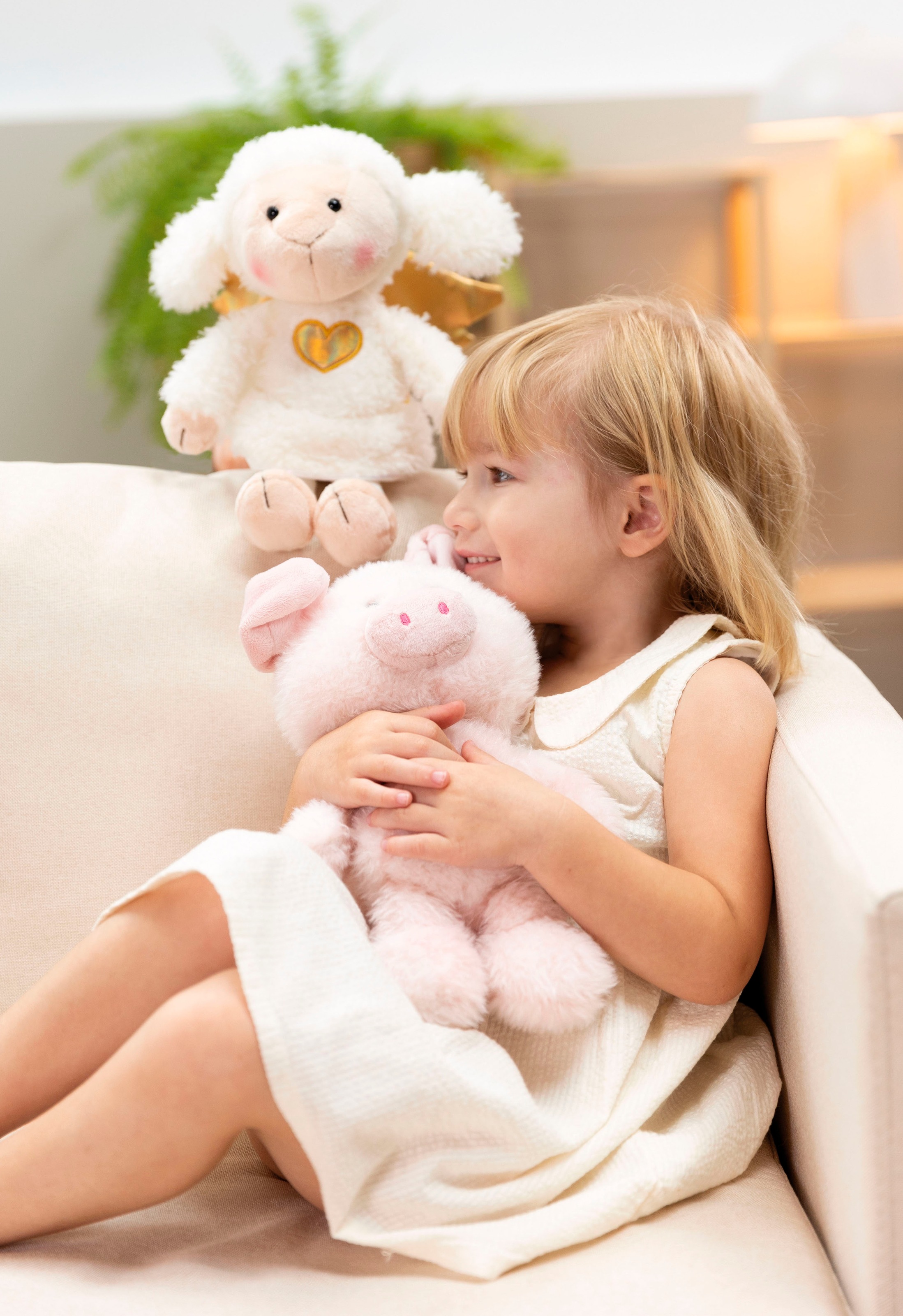 Nici Kuscheltier »Dein Schutzengel, Schwein La La Piggie 28 cm«