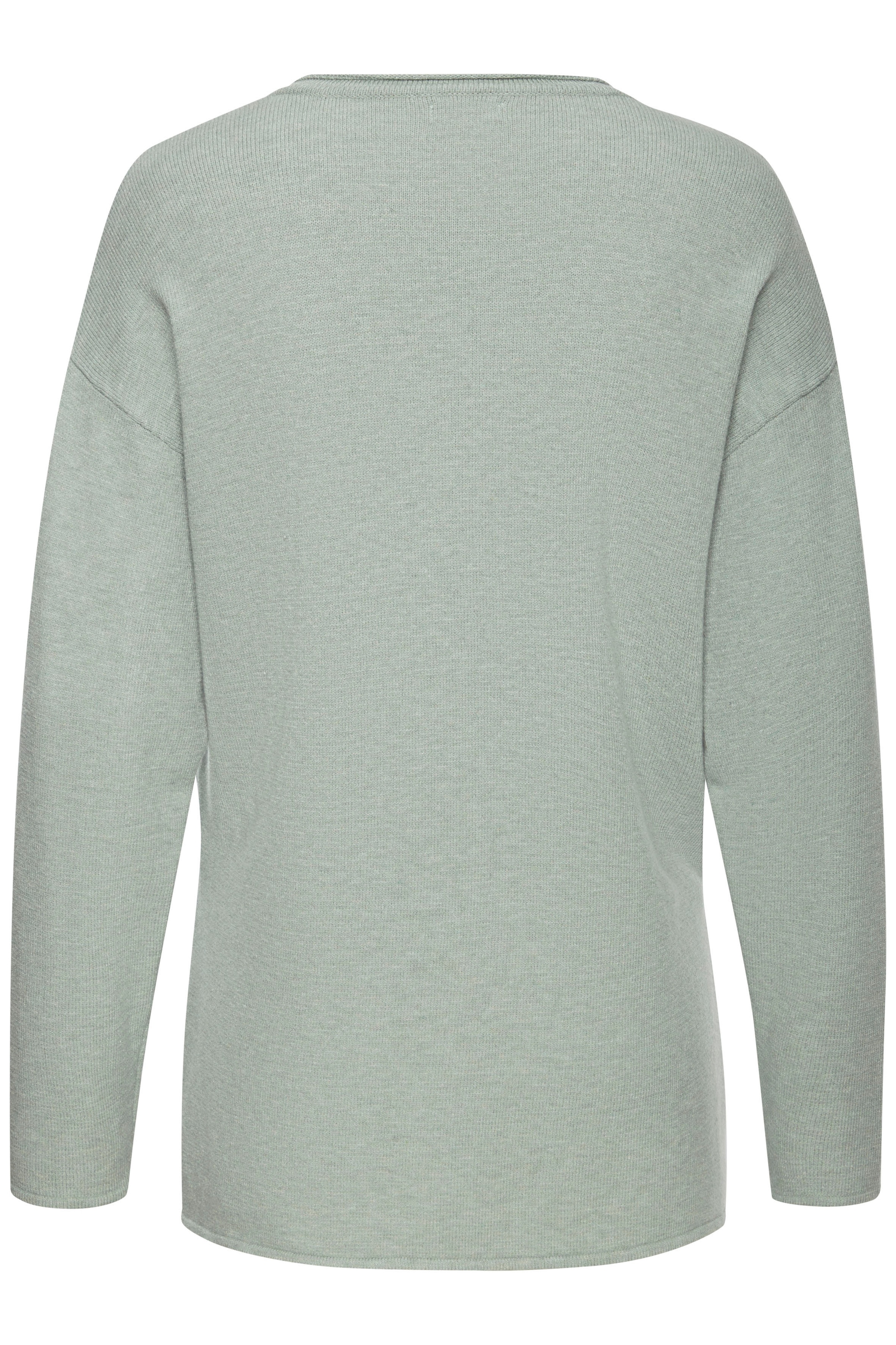 LASCANA Strickpullover lässiger Loungepullover mit seitlichen Schlitz, Loungewear