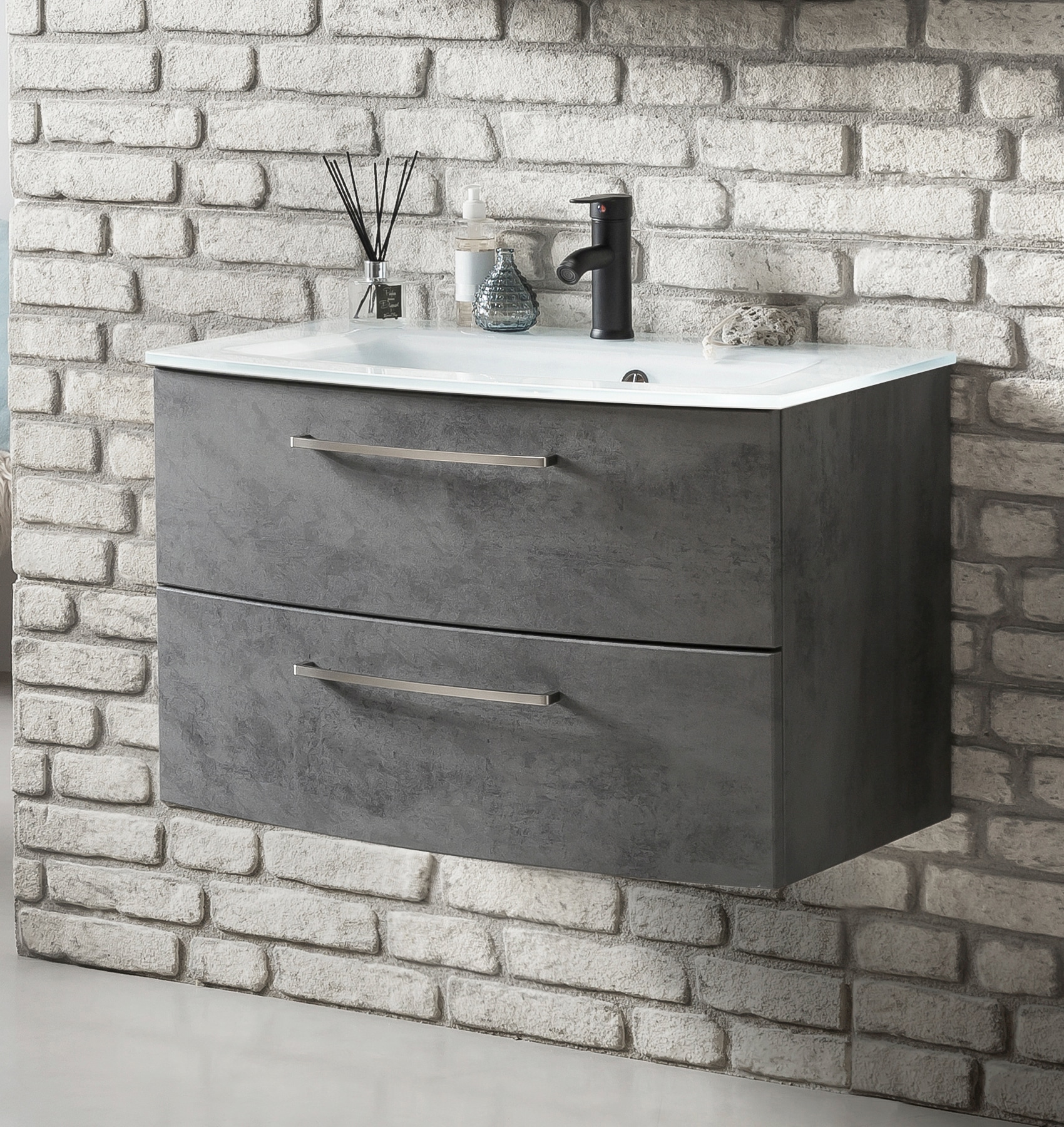 welltime Waschtisch »Windau«, Breite 80 cm, mit Soft-Close Funktion