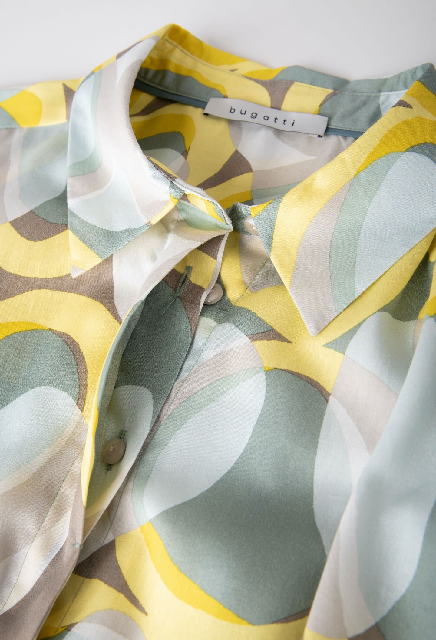 bugatti Hemdblusenkleid, aus reiner Baumwolle