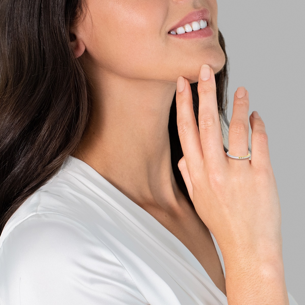 Glanzstücke München Memoirering »GSM506« aus Sterling Silber