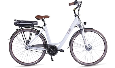 LLobe E-Bike »Metropolitan JOY modernwhite 8Ah«, 3 Gang, Frontmotor 250 W kaufen