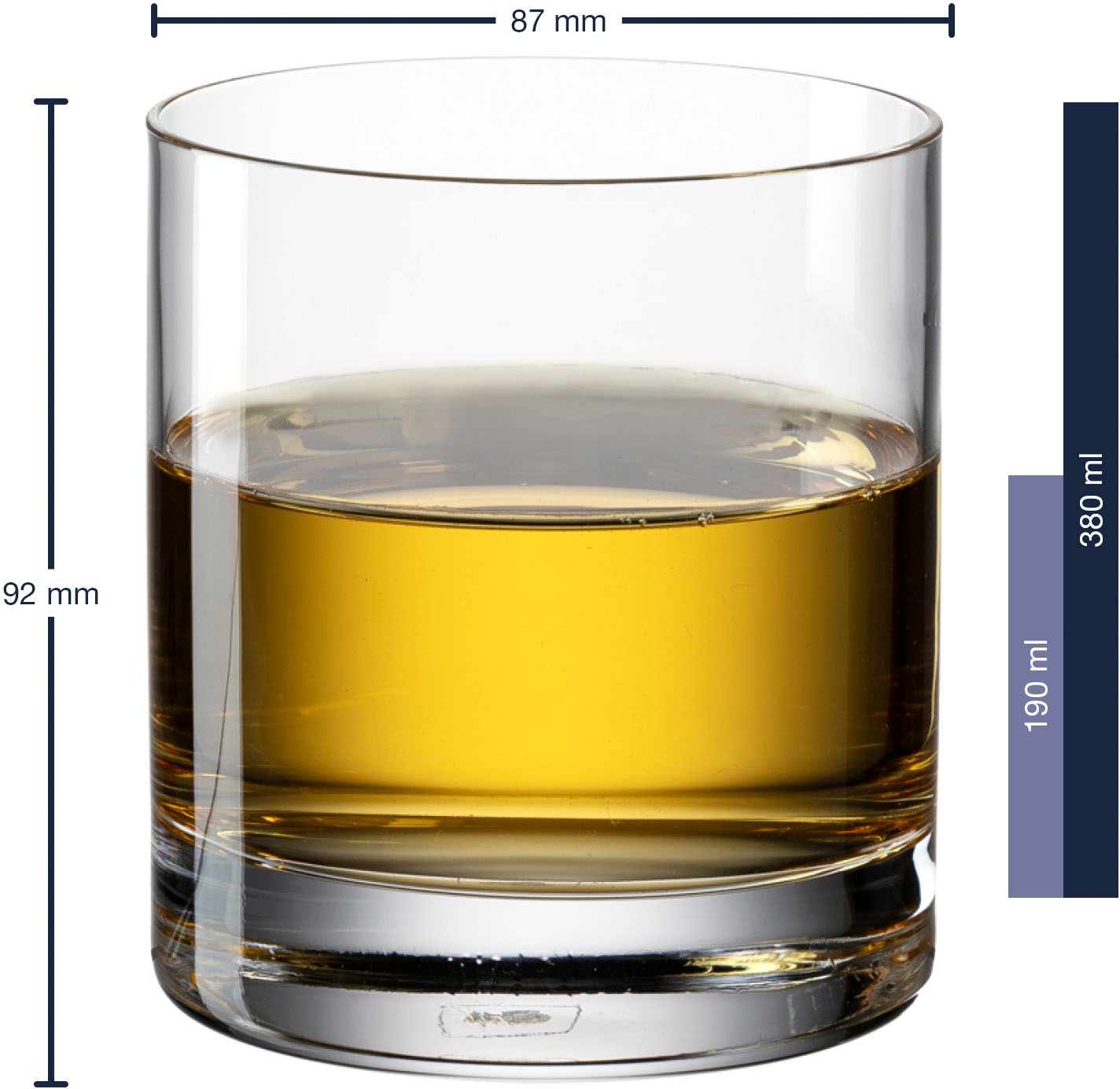 LEONARDO Gläser-Set »AMBROGIO«, (Set, 3 tlg., 1 Karaffe, 2 Whiskygläser), (1 Karaffe, 2 Whiskygläser), 3-teilig