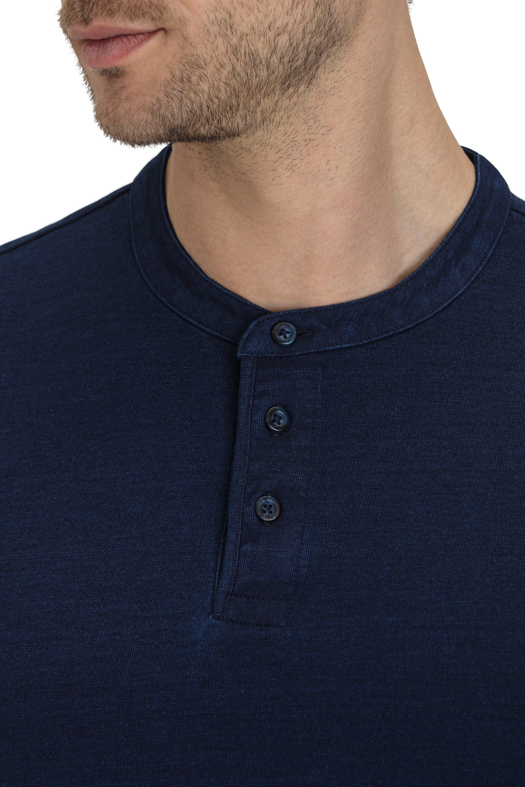 Levi's® Henleyshirt, mit Logo Stickerei