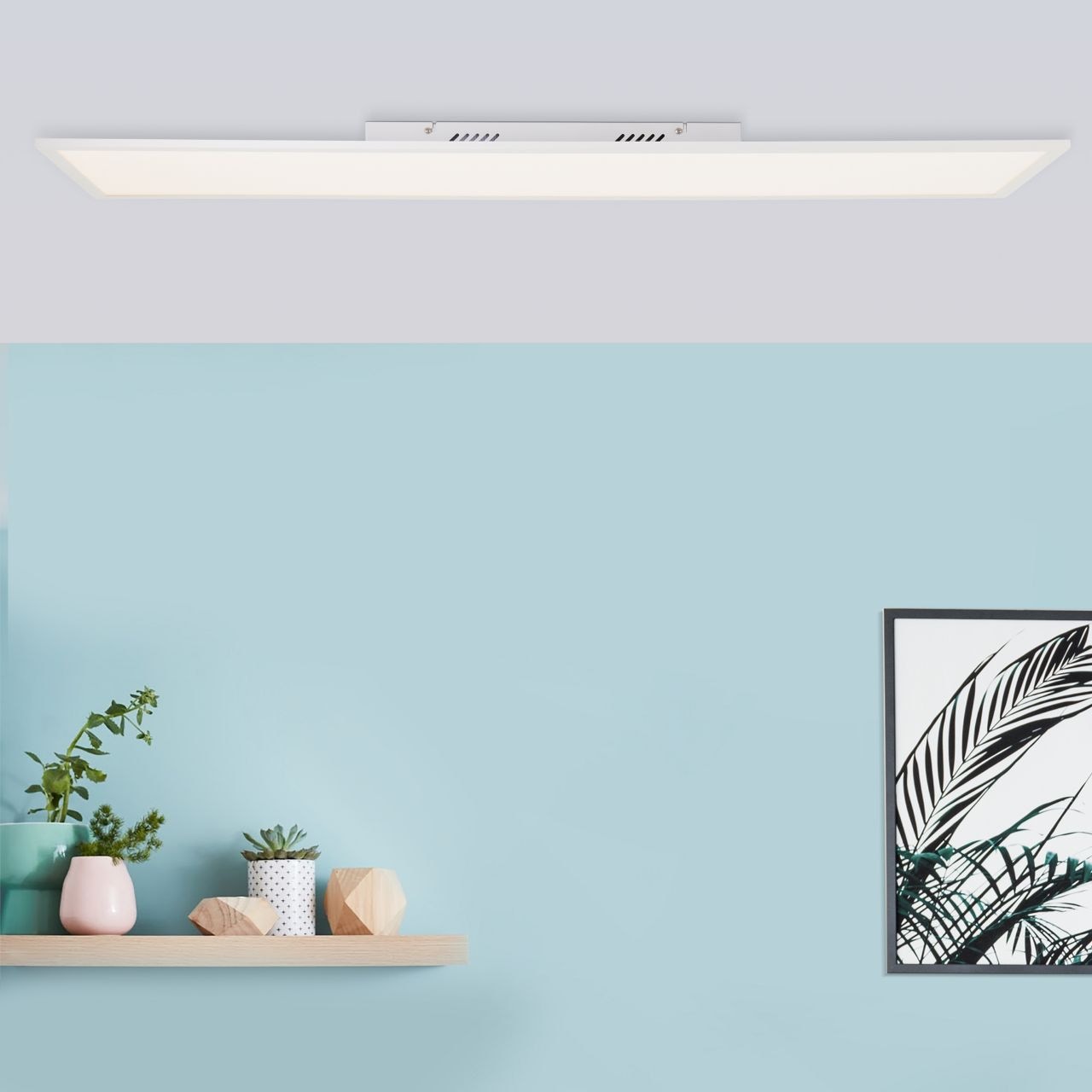 Brilliant LED Panel »Jacinda«, 1 Lumen, Garantie XXL Jahren über kaufen mit Lichtfarbe dimmbar 3800 120x30cm | online flammig-flammig, 3 Fernbedienung - 