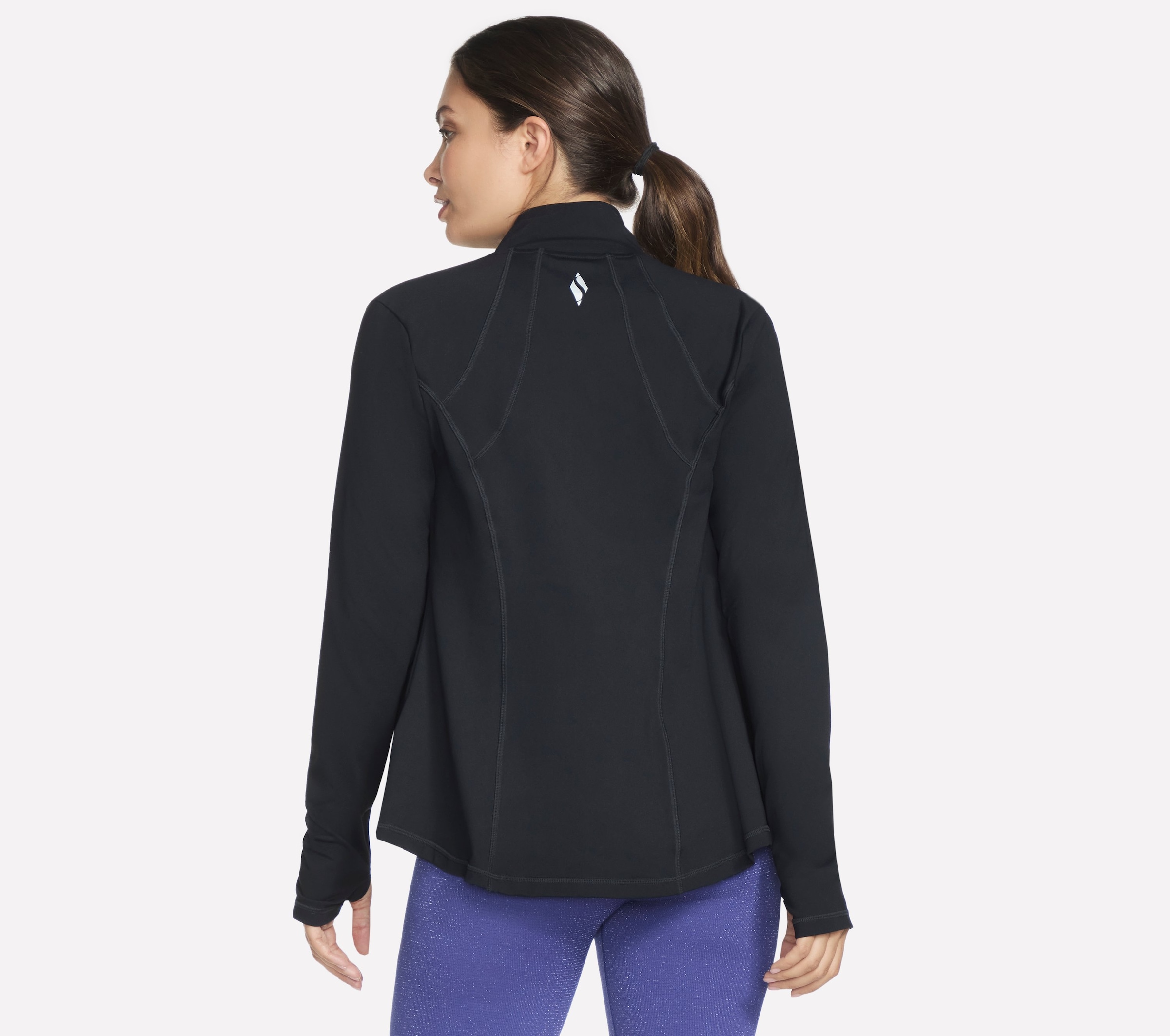 Skechers Trainingsjacke »BOLD BLACK« aus Nylon und Elasthan, erhältlich in den Größen XS bis XXXL