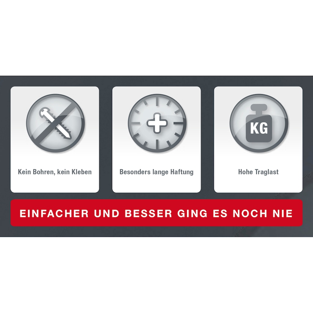 GSW Badaccessoire-Set »Aufbewahrung HOOKIE System®«, (Set, 2 tlg.)