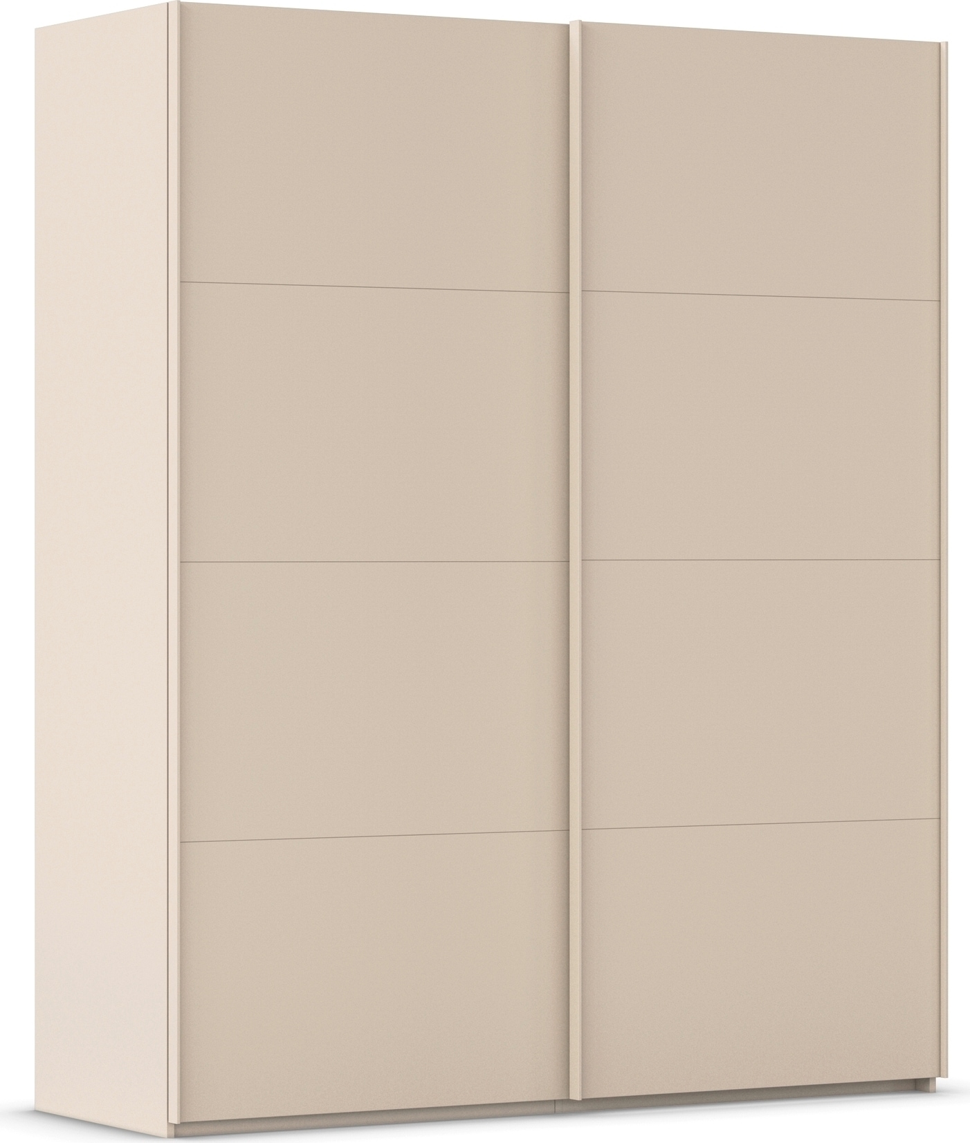 rauch Schwebetürenschrank »Kleiderschrank Schrank Garderobe Schlafzimmerschrank SCALE-FYRA« edle viergeteilte Türen viele Farben und Griff-Farben MADE IN GERMANY