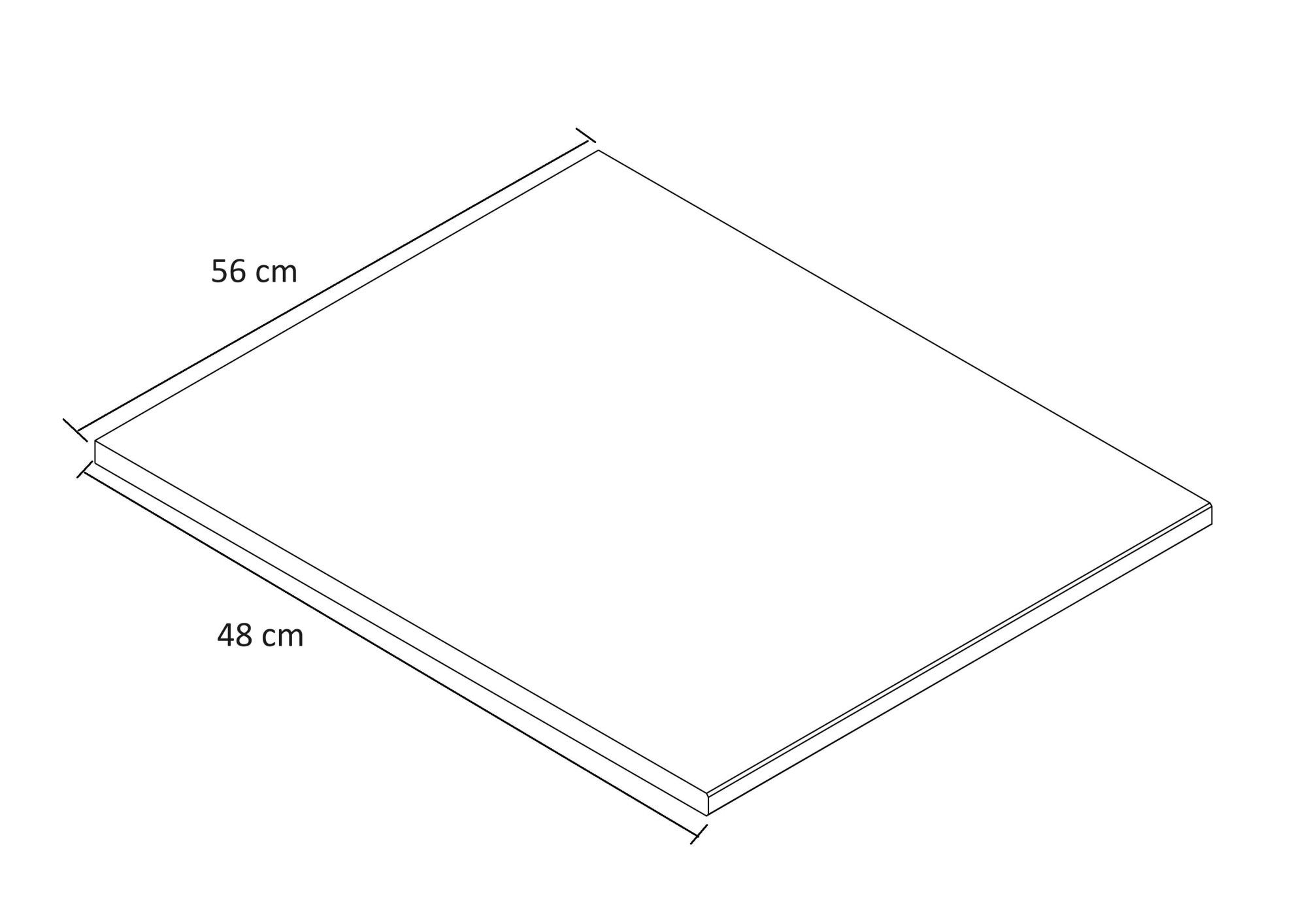 Home affaire Einlegeboden »Hällevik Inneneinteilung, Stauraum, Zubehör für Schränke,« Einlegeboden für Trennwand Hällevik  98 cm Breit/ Schrank mit 3 Türen