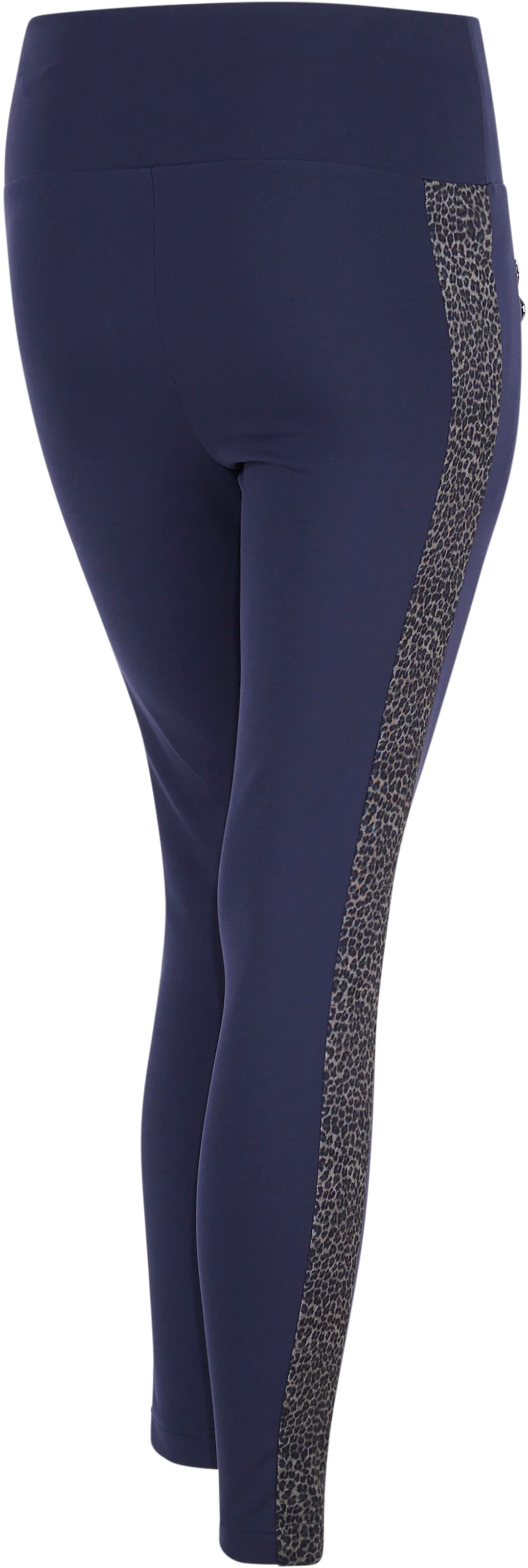 Sportalm Kitzbühel Röhrenhose, mit Animalprint-Streifen an der Seite