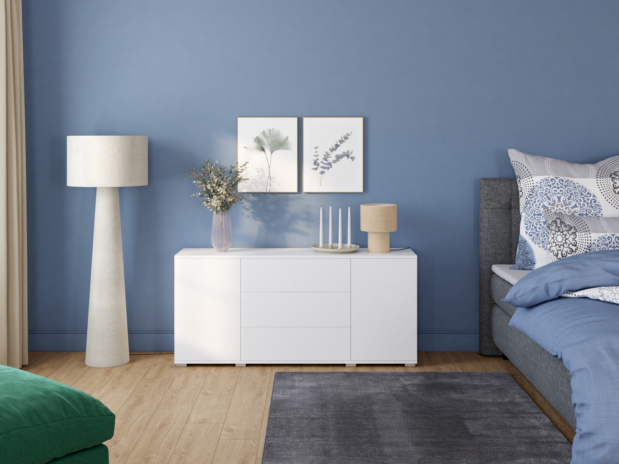 my home Bettwäsche »Tesso in Gr. 135x200, 155x220 oder 200x200 cm« 2 tlg. Bettwäsche mit Ornamenten und in verschiedenen Qualitäten