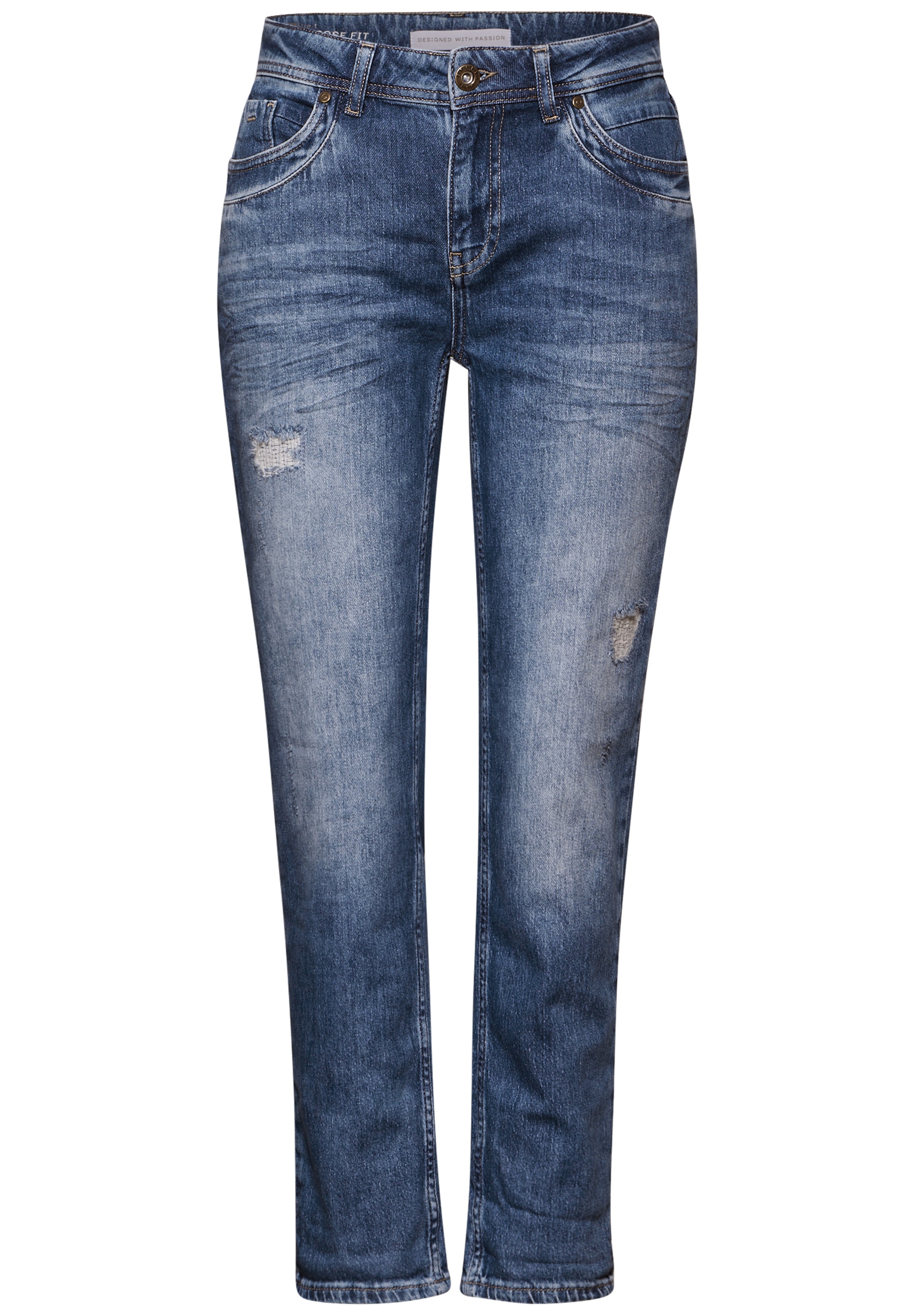 STREET ONE Boyfriend-Jeans, im Five-Pocket Style