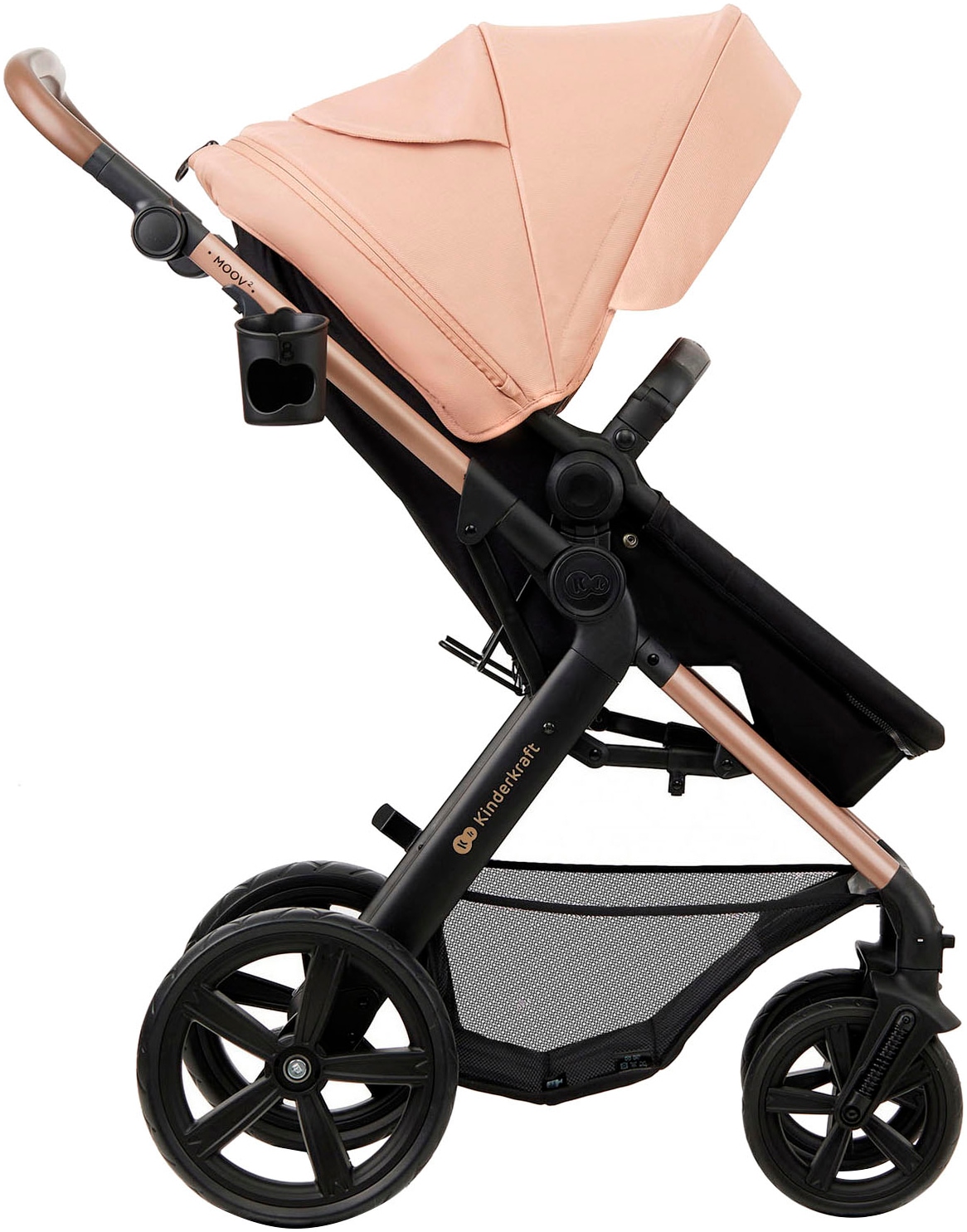 Kinderkraft Kombi-Kinderwagen »MOOV 2 4in1 EVA« 27 kg mit EVA-Rädern