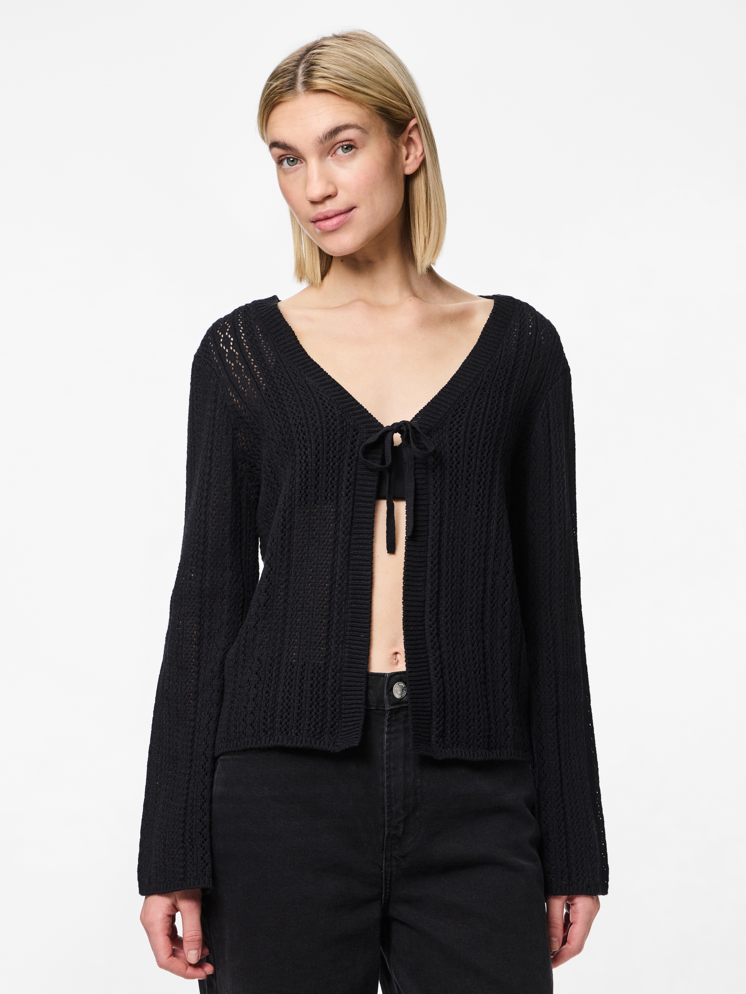 pieces Strickjacke »PCNUKA LS KNIT CARDIGAN NOOS BC«