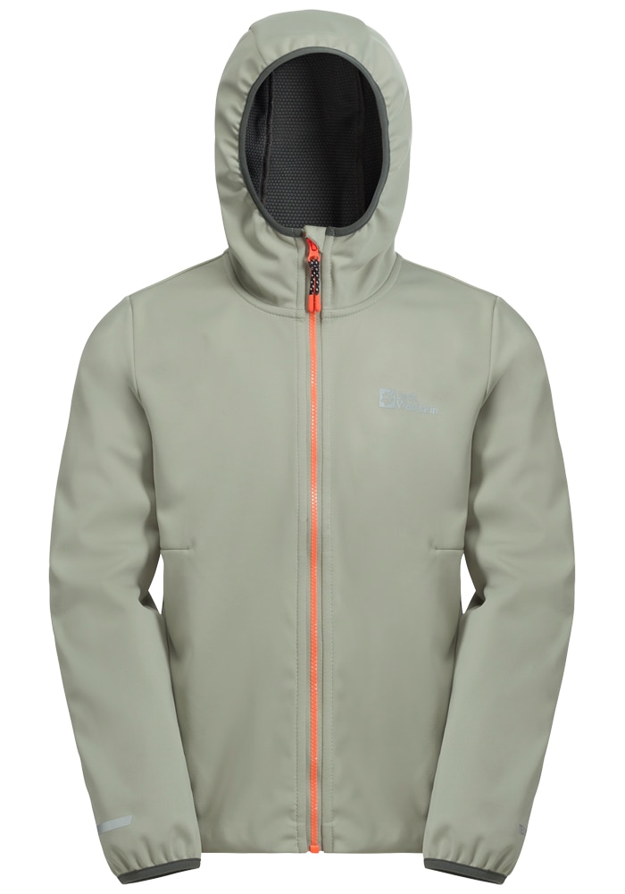 Jack Wolfskin Outdoorjacke »FELDBERG HOODED JKT K« mit Kapuze