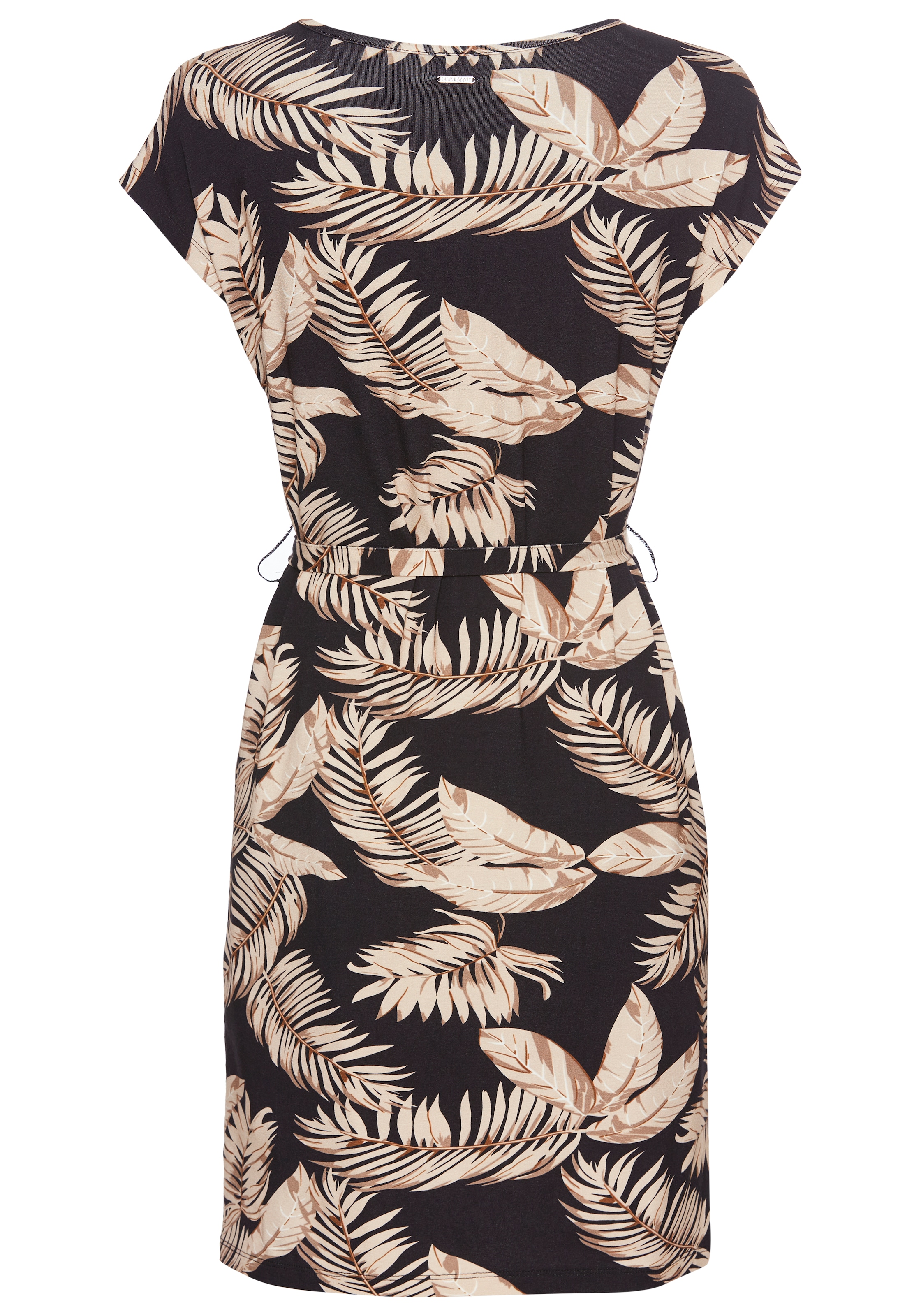 Laura Scott Sommerkleid, mit sommerlichem Alloverdruck, inkl. Bindeband - NEUE KOLLEKTION