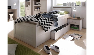 Jugendbett »Luca, Stauraumbett, Skandi-Design, 90x200cm«