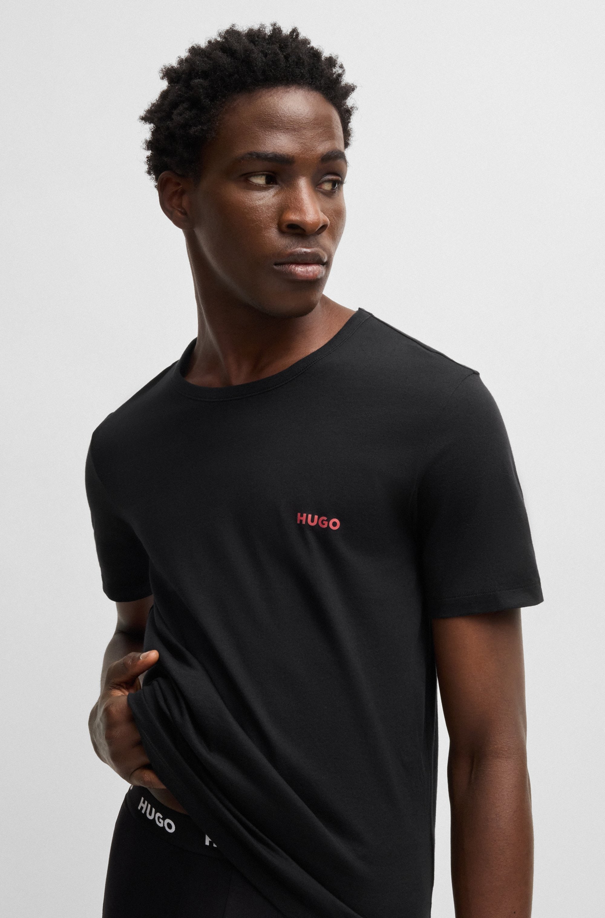 HUGO Underwear T-Shirt »RN TRIPLET P«, (3 tlg.)