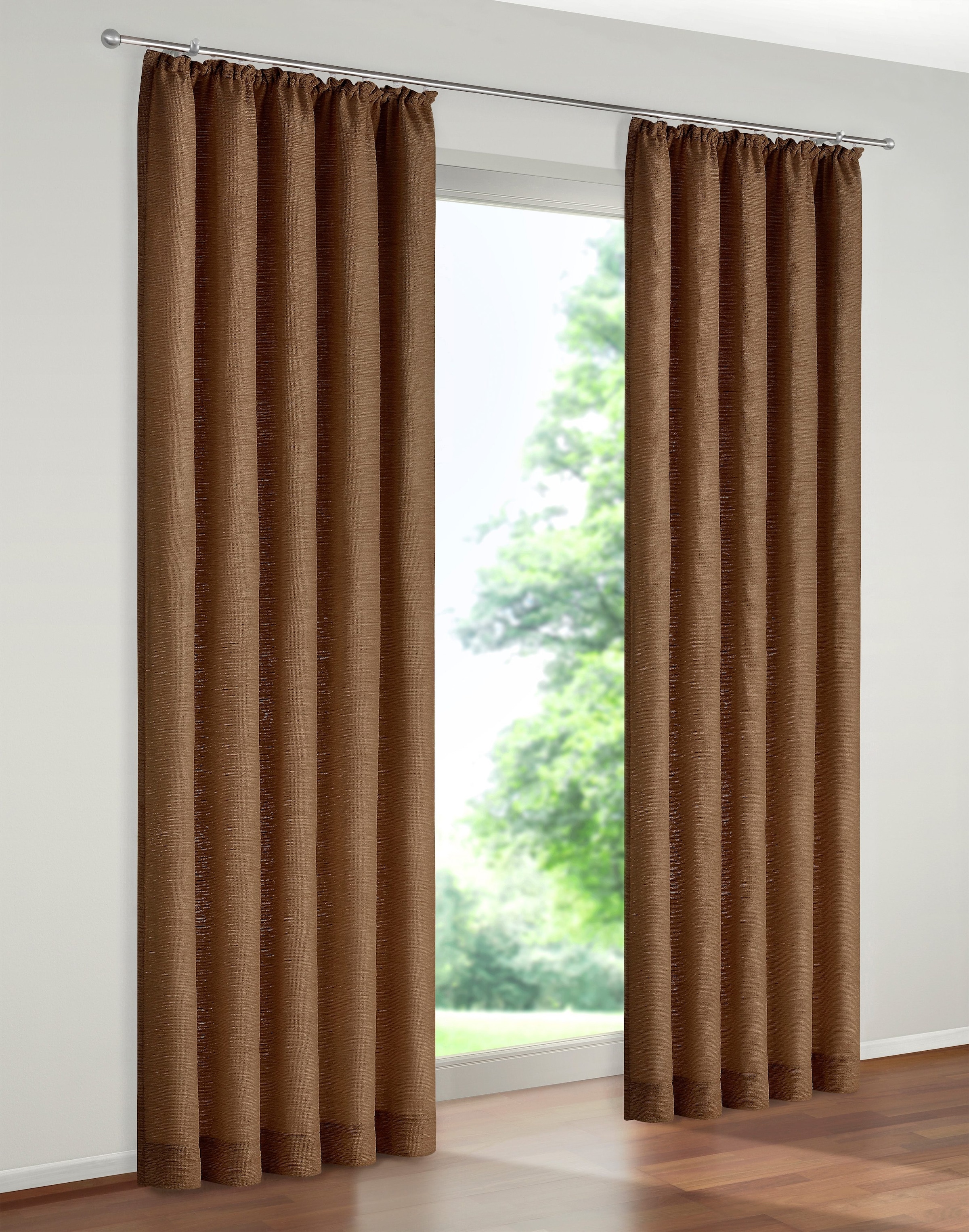 Wirth Vorhang "Warnow" Kräuselband 1 Stk. tlg. 270 g/m2