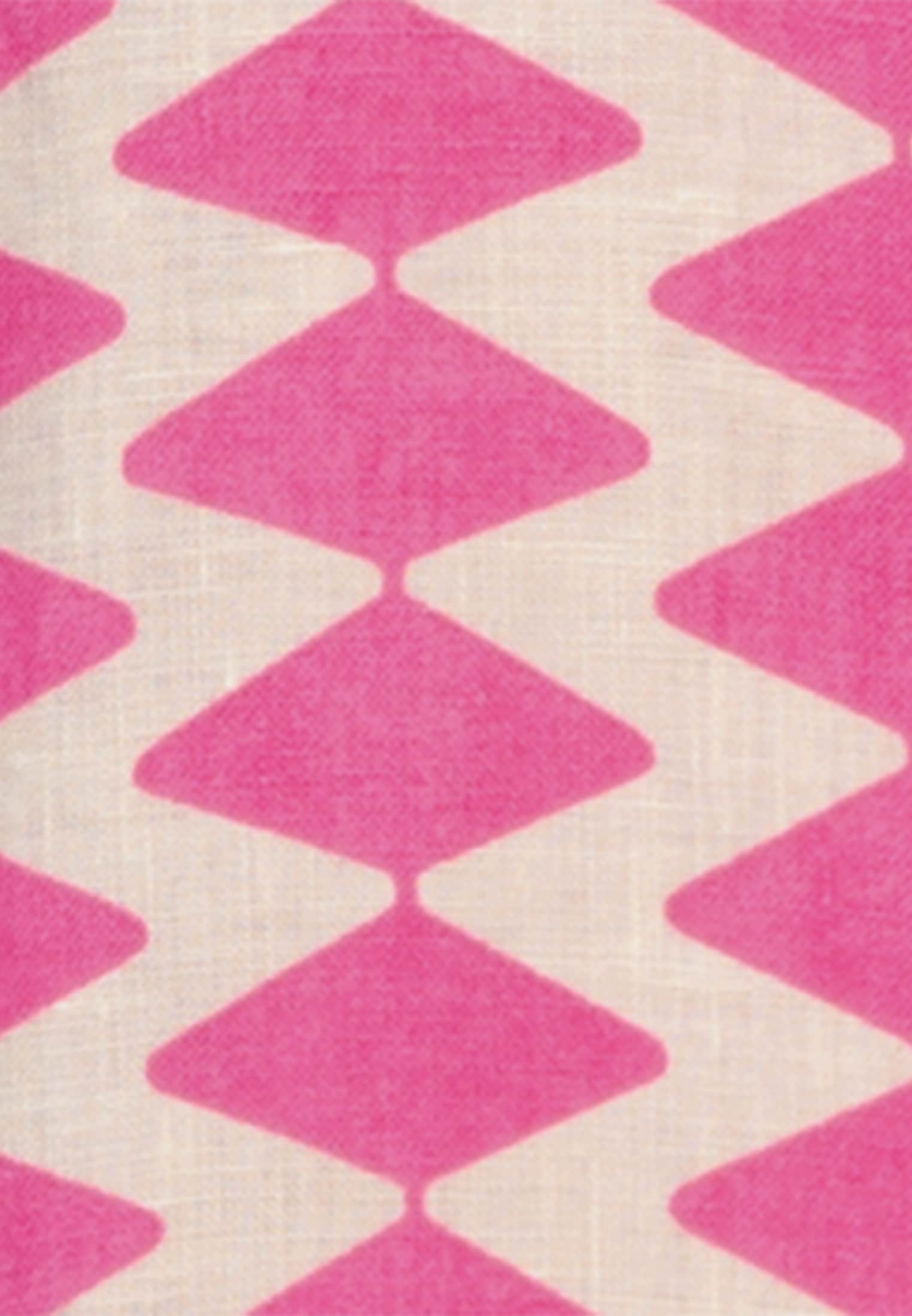 seidensticker Hemdbluse »Schwarze Rose«, Langarm Kragen Geometrische Muster