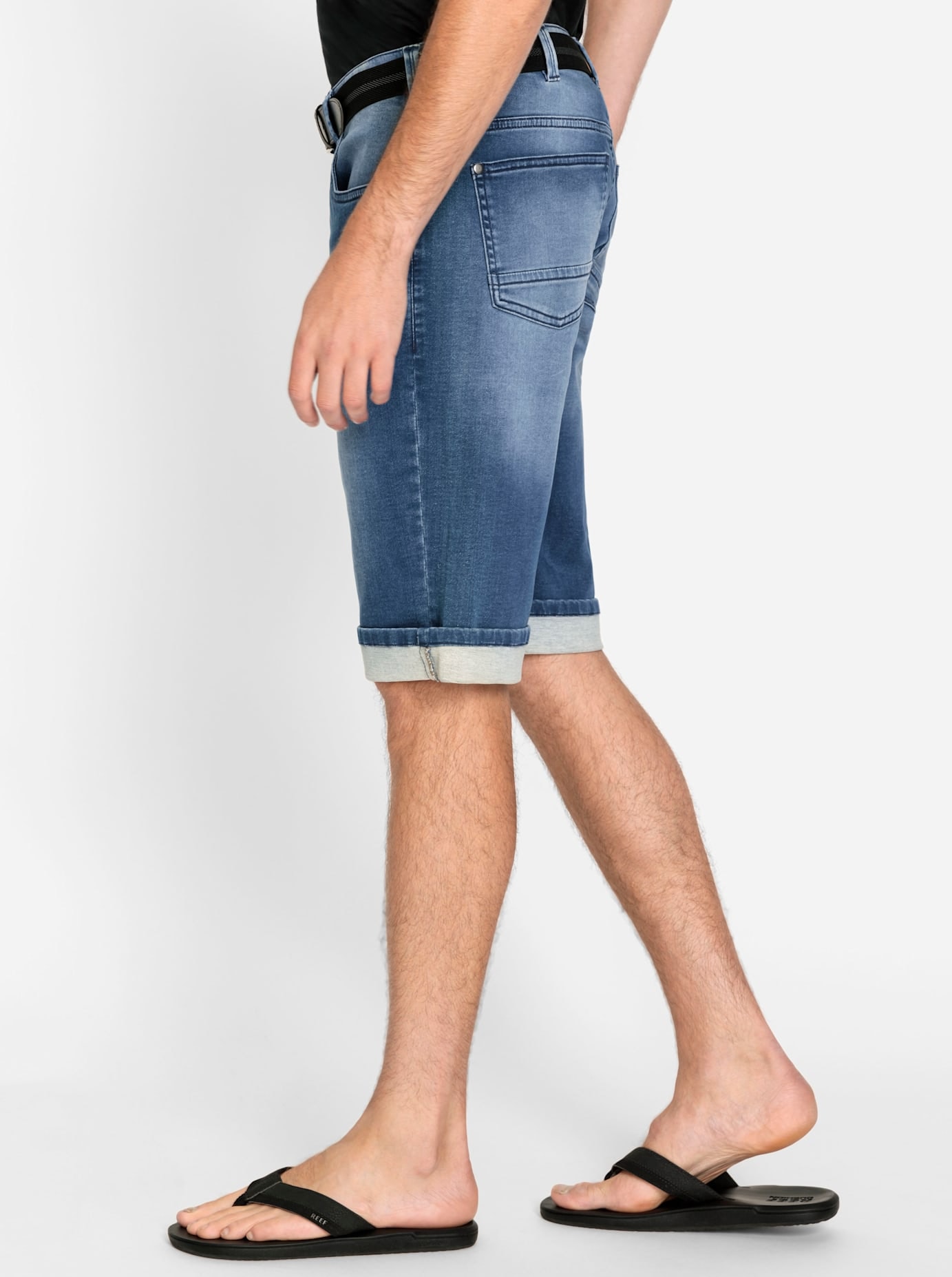 Jeansbermudas, (1 tlg.)