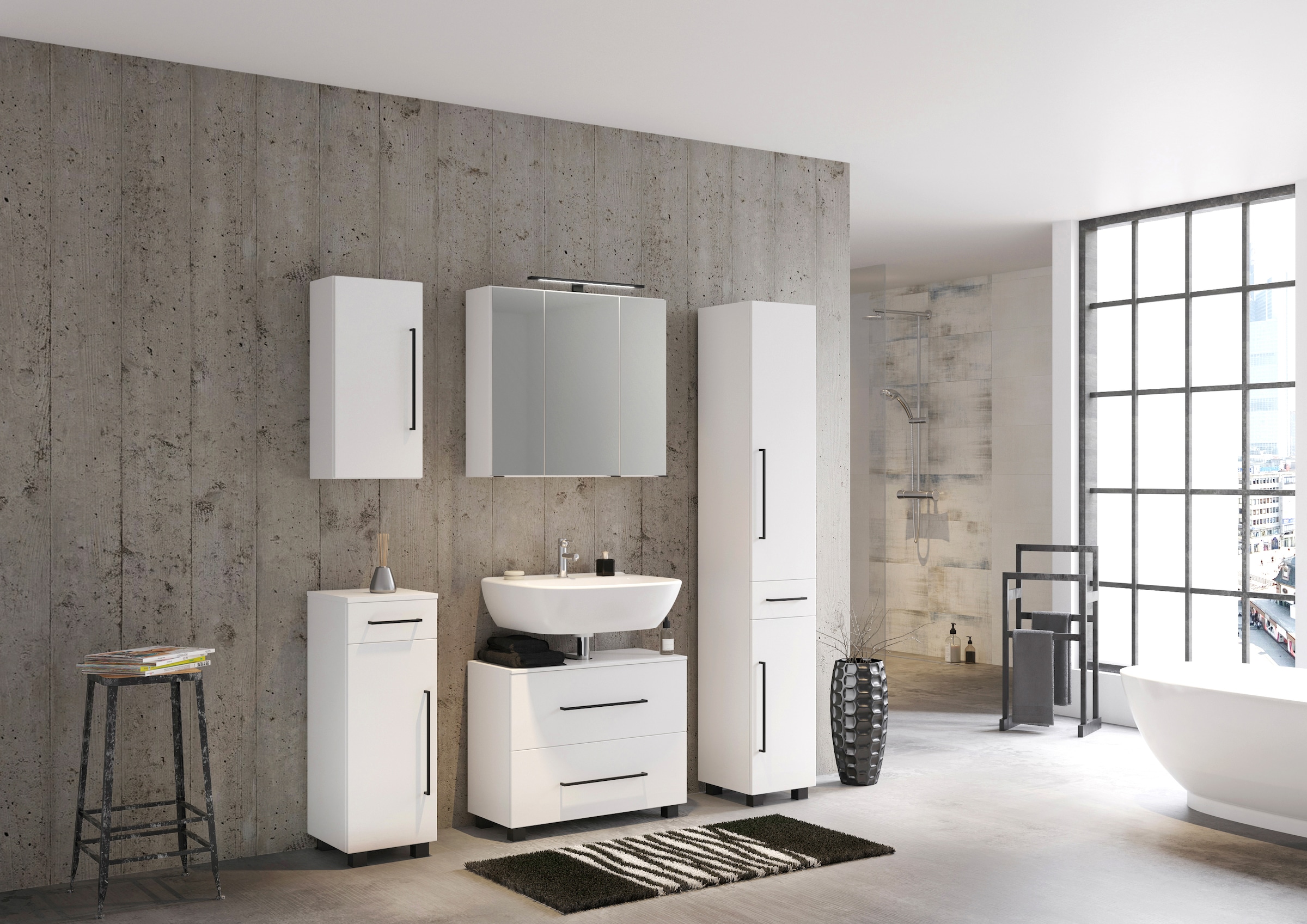 welltime Unterschrank »Luena« Breite 30 cm, mit Soft-Close-Funktion