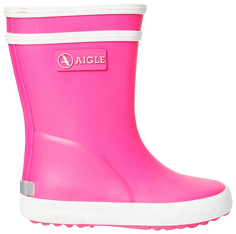 Aigle Gummistiefel »Aigle Baby-Flac pink/weiß«